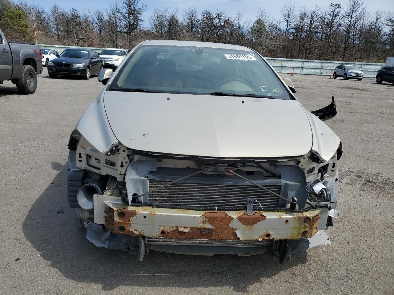 2012 Chevrolet Malibu 1lt Beige vin: 1G1ZC5E05CF199125