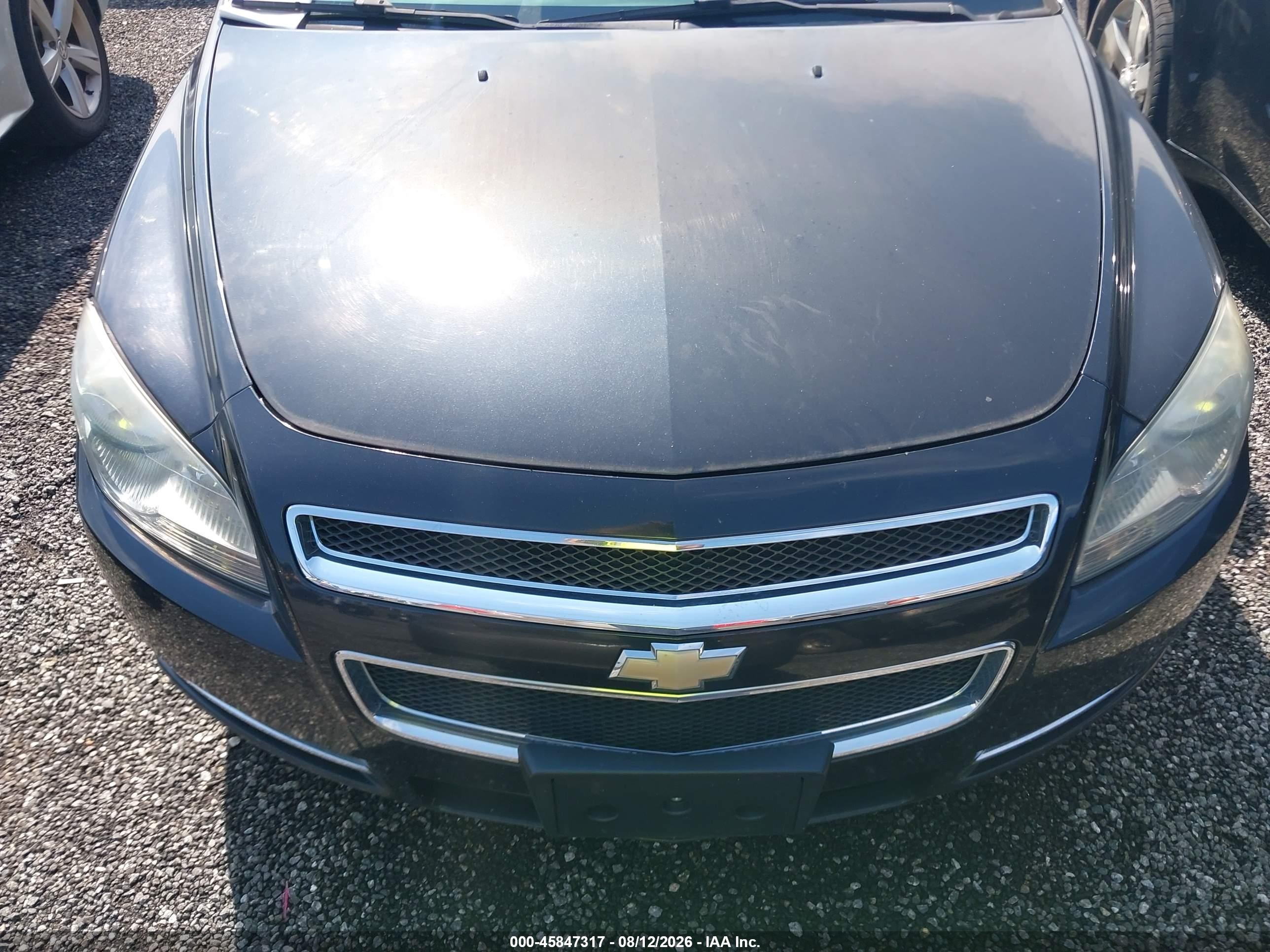 2012 Chevrolet Malibu 1lt Black vin: 1G1ZC5E05CF323619