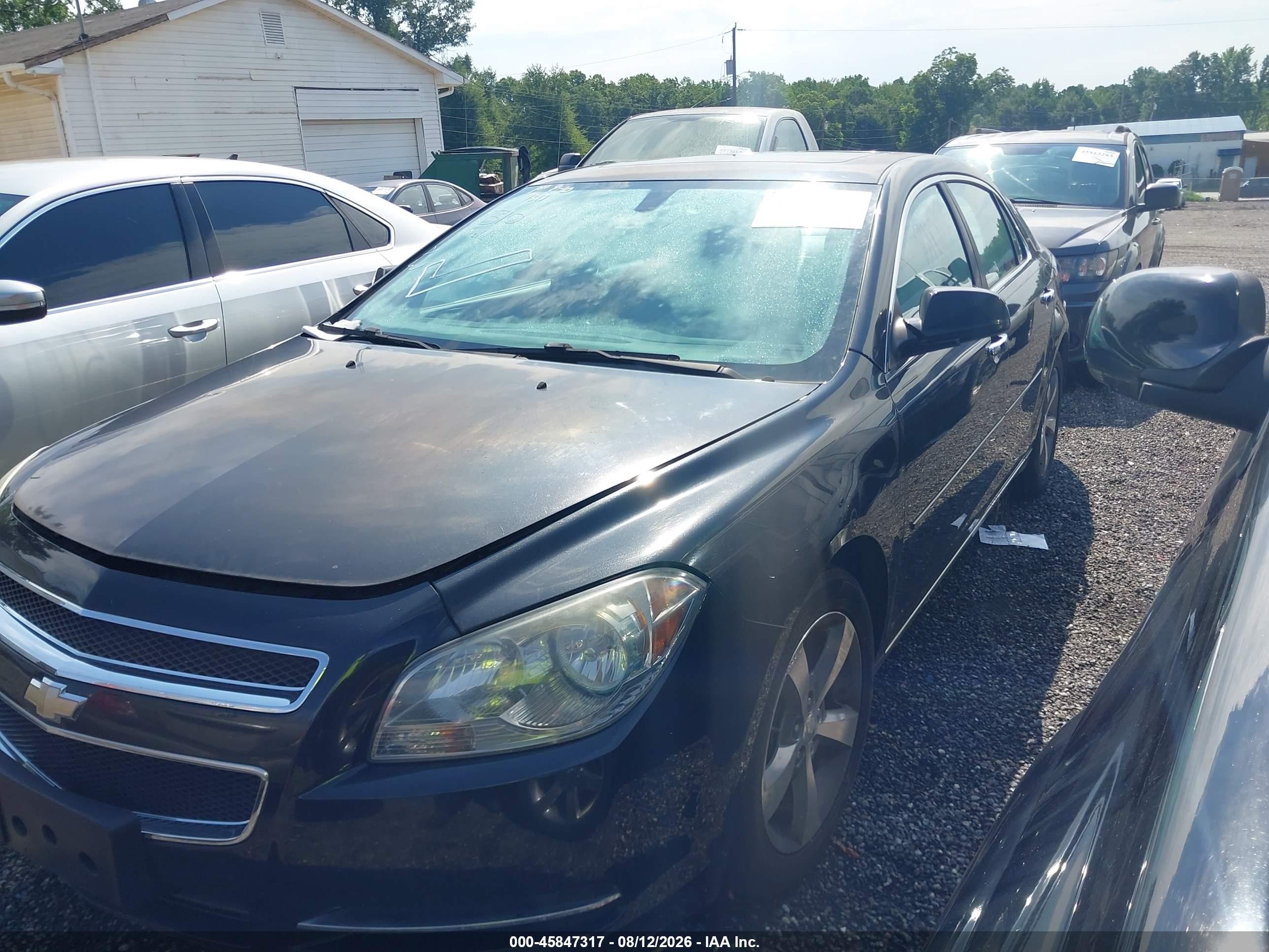 2012 Chevrolet Malibu 1lt Black vin: 1G1ZC5E05CF323619
