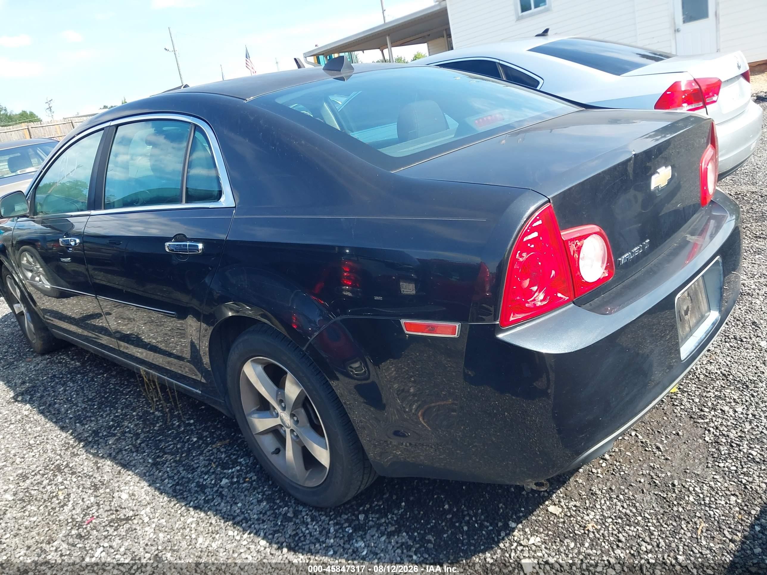 2012 Chevrolet Malibu 1lt Black vin: 1G1ZC5E05CF323619