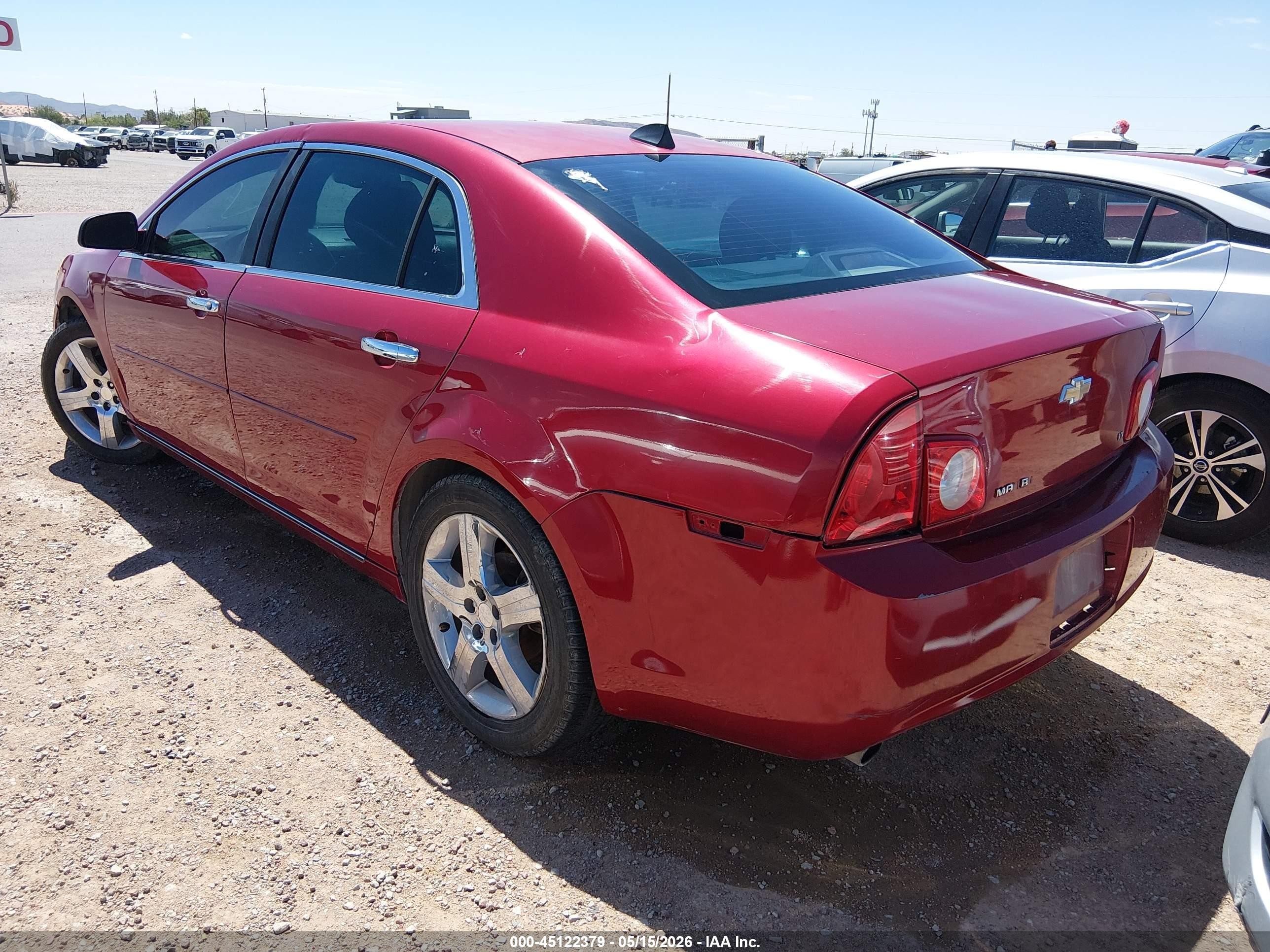 2012 Chevrolet Malibu 1lt Red vin: 1G1ZC5E05CF341165