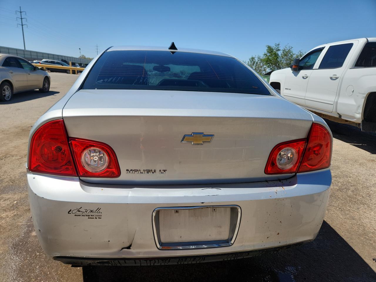 2012 Chevrolet Malibu 1lt Silver vin: 1G1ZC5E05CF357642 Damage: Rear Bumper, Broken, Replacement Required