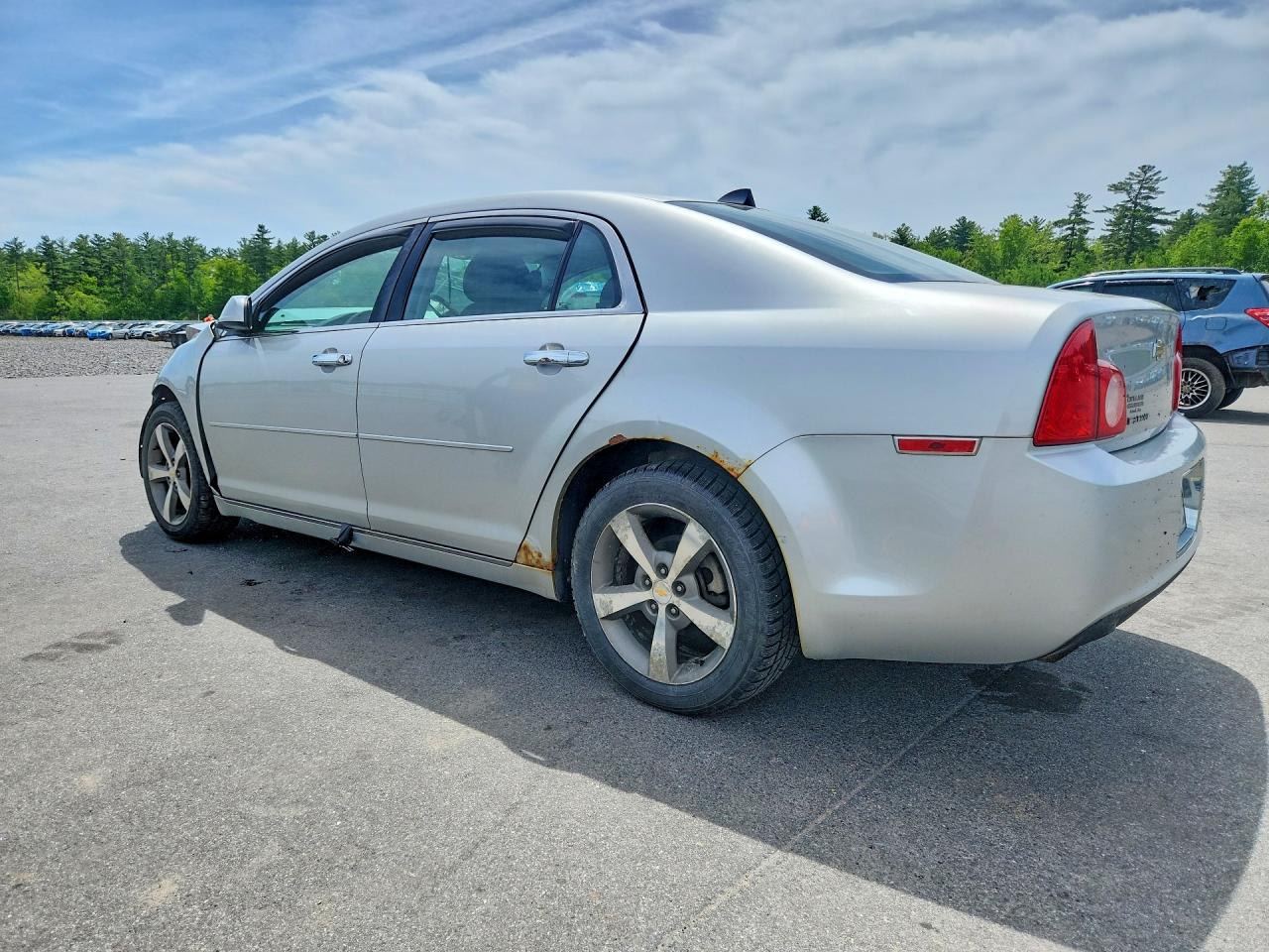 2012 Chevrolet Malibu 1lt Silver vin: 1G1ZC5E05CF396618