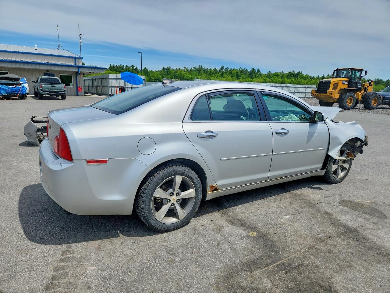 2012 Chevrolet Malibu 1lt Silver vin: 1G1ZC5E05CF396618