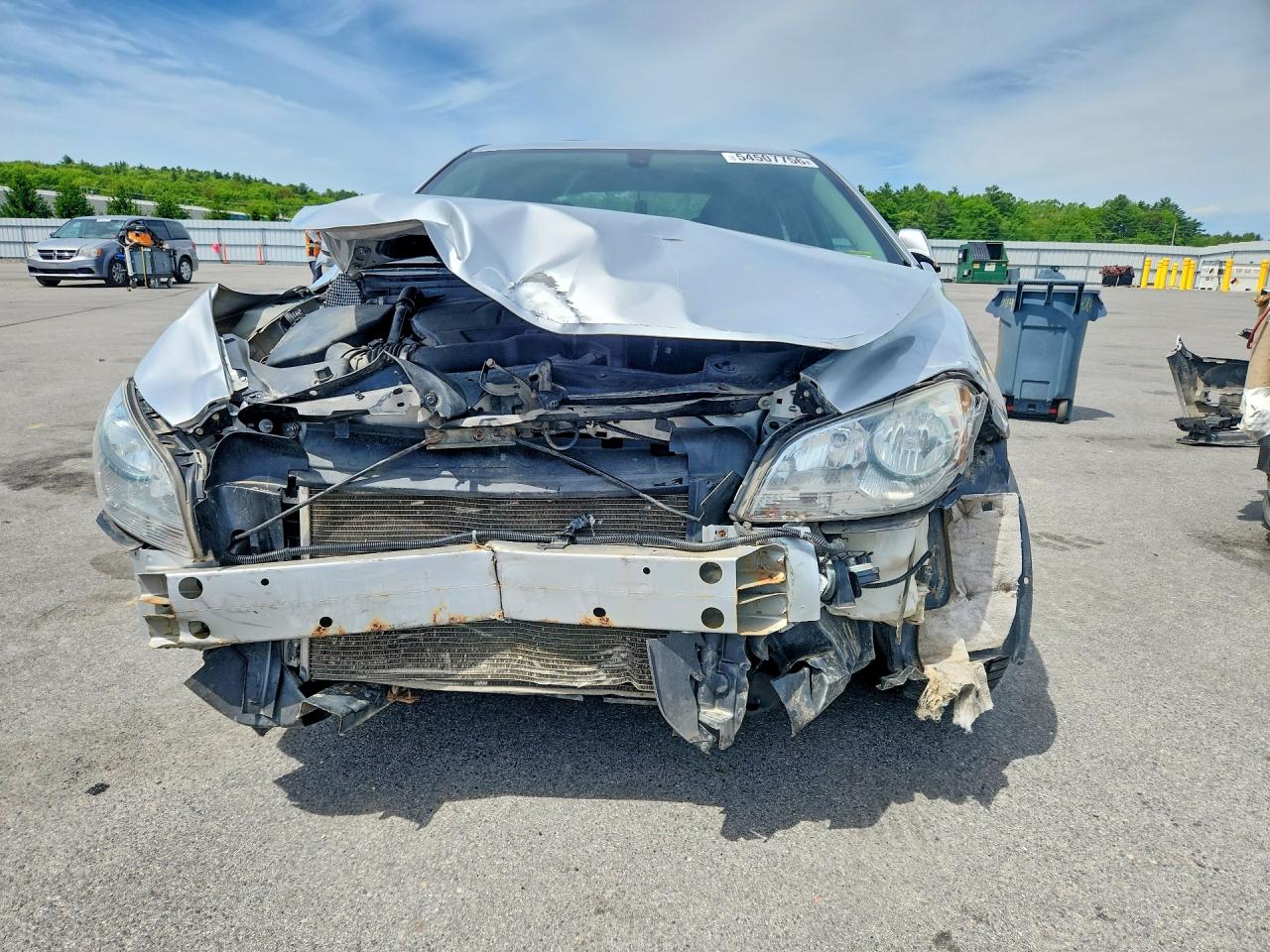 2012 Chevrolet Malibu 1lt Silver vin: 1G1ZC5E05CF396618