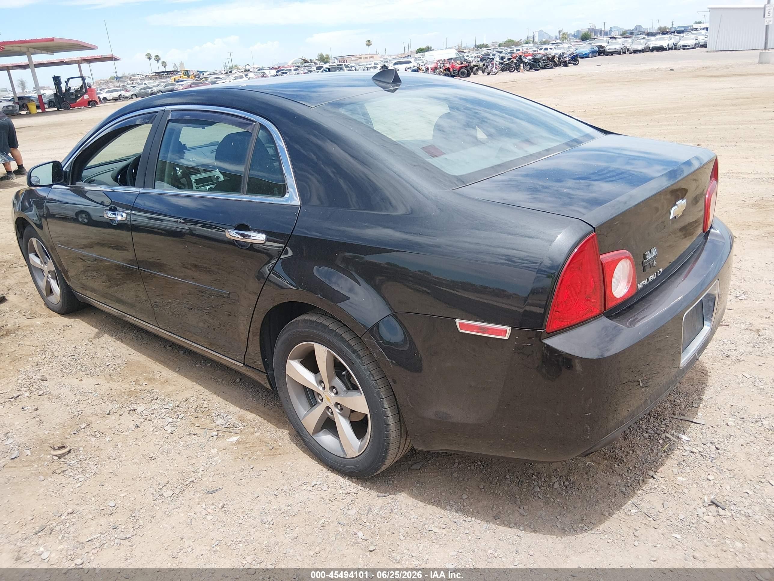 2012 Chevrolet Malibu 1lt Black vin: 1G1ZC5E06CF194340