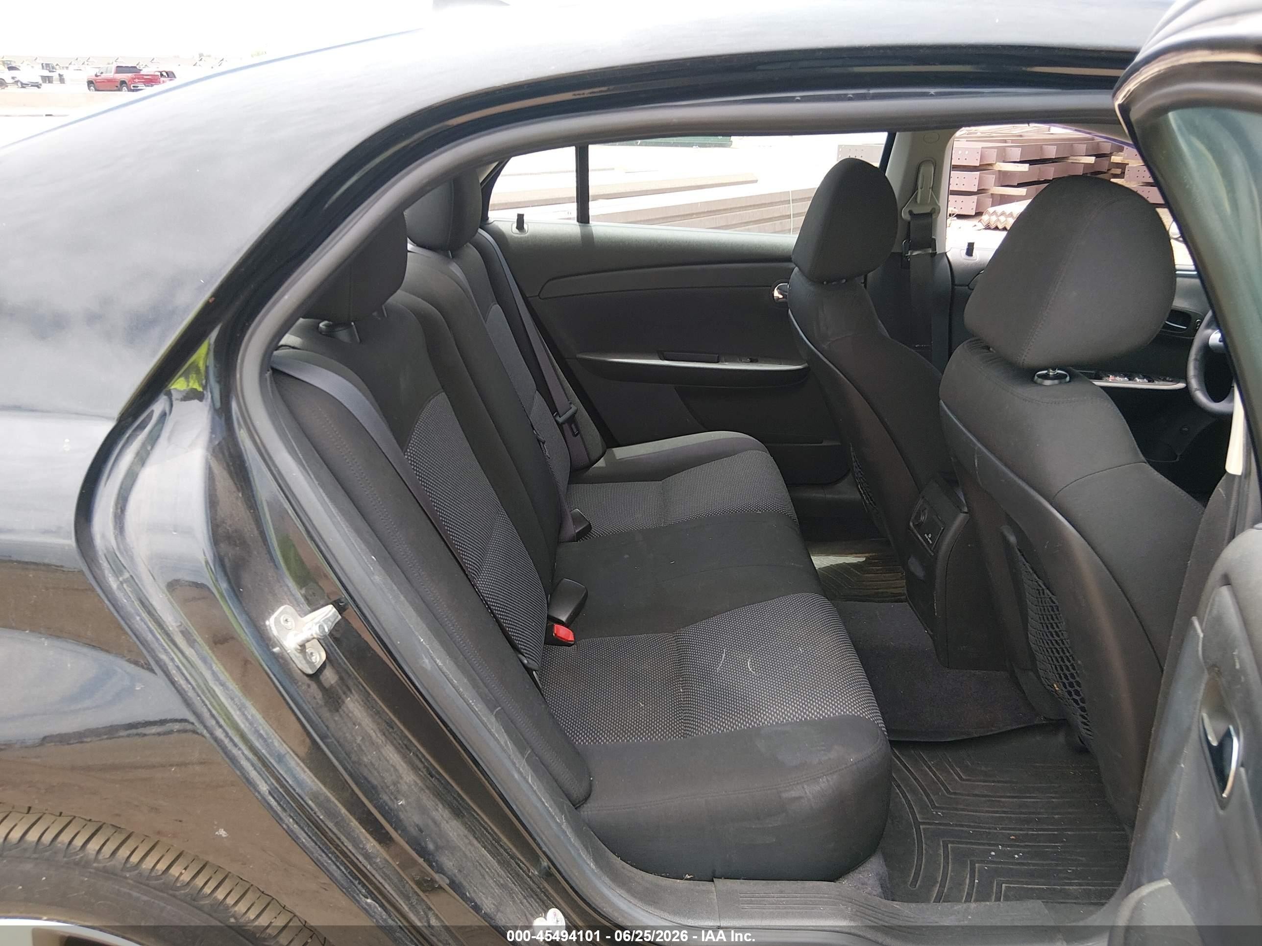 2012 Chevrolet Malibu 1lt Black vin: 1G1ZC5E06CF194340