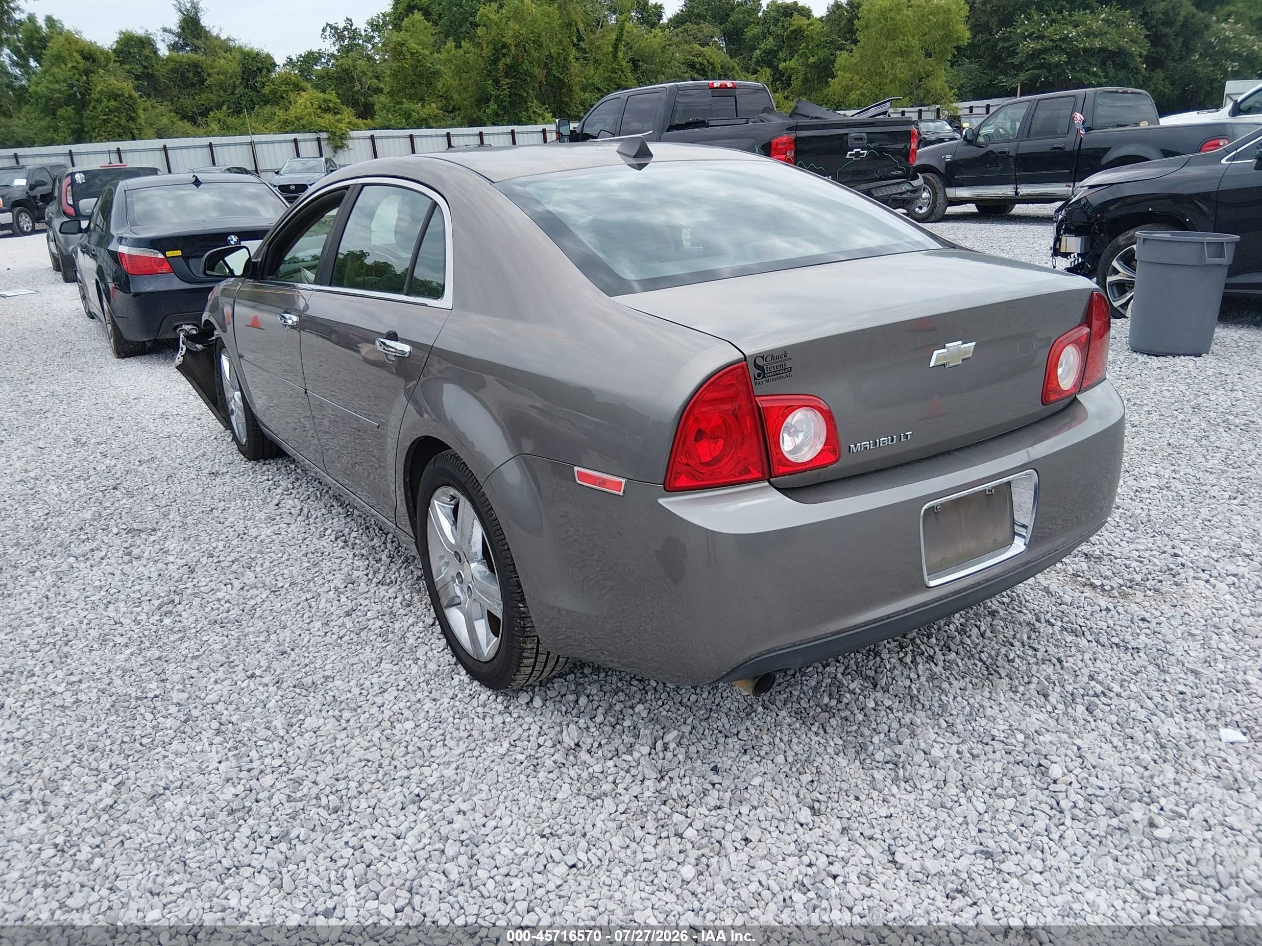 2012 Chevrolet Malibu 1lt Tan vin: 1G1ZC5E06CF202355