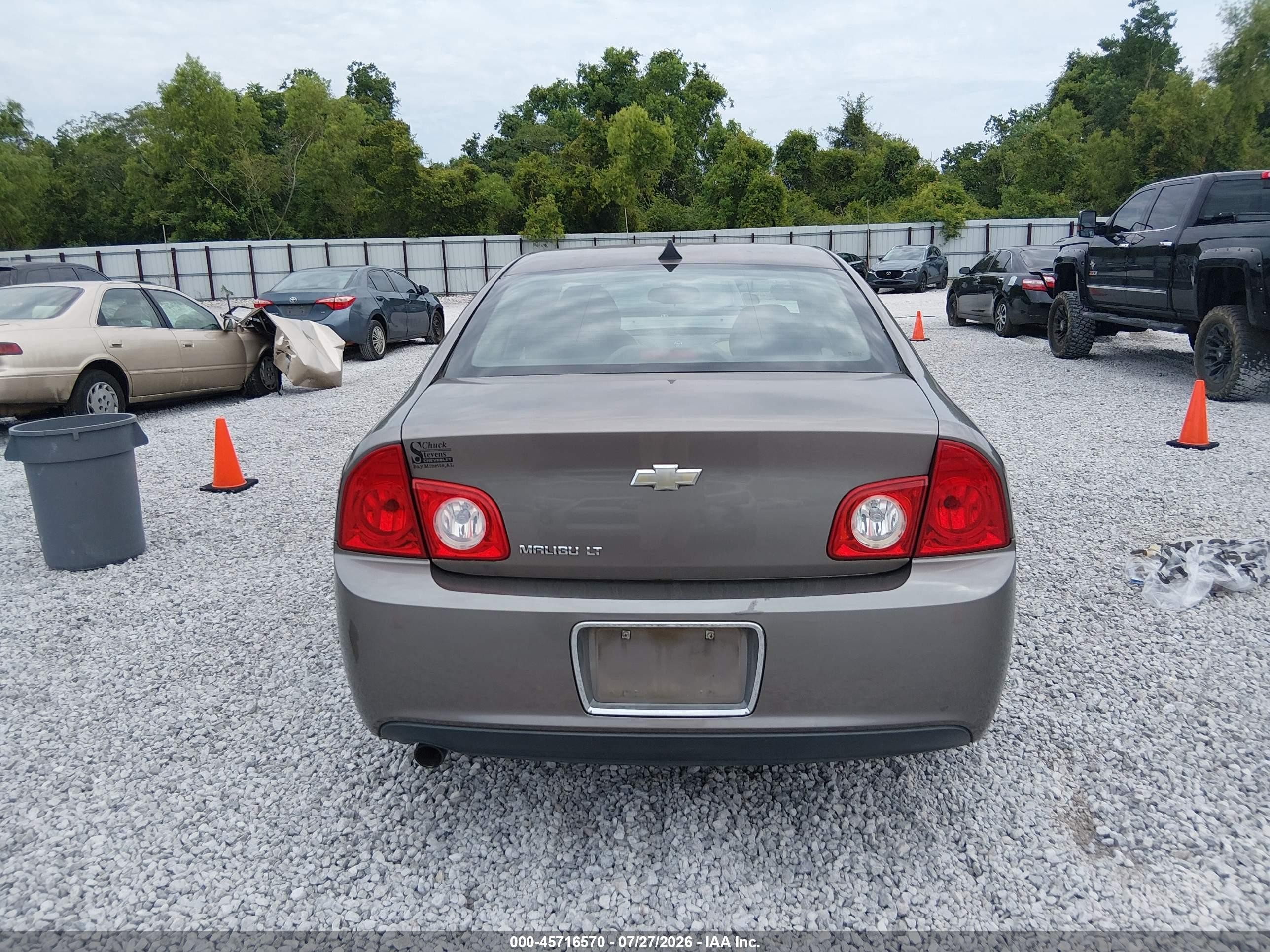 2012 Chevrolet Malibu 1lt Tan vin: 1G1ZC5E06CF202355