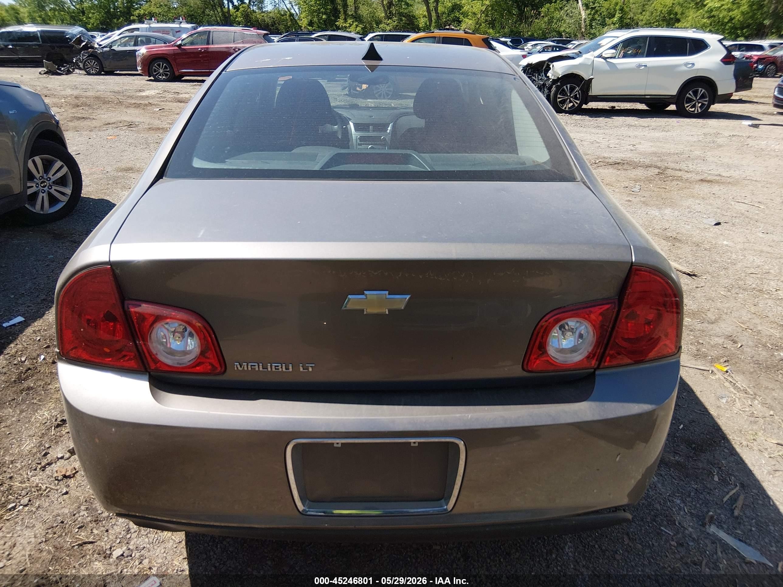 2012 Chevrolet Malibu 1lt Gray vin: 1G1ZC5E06CF207538