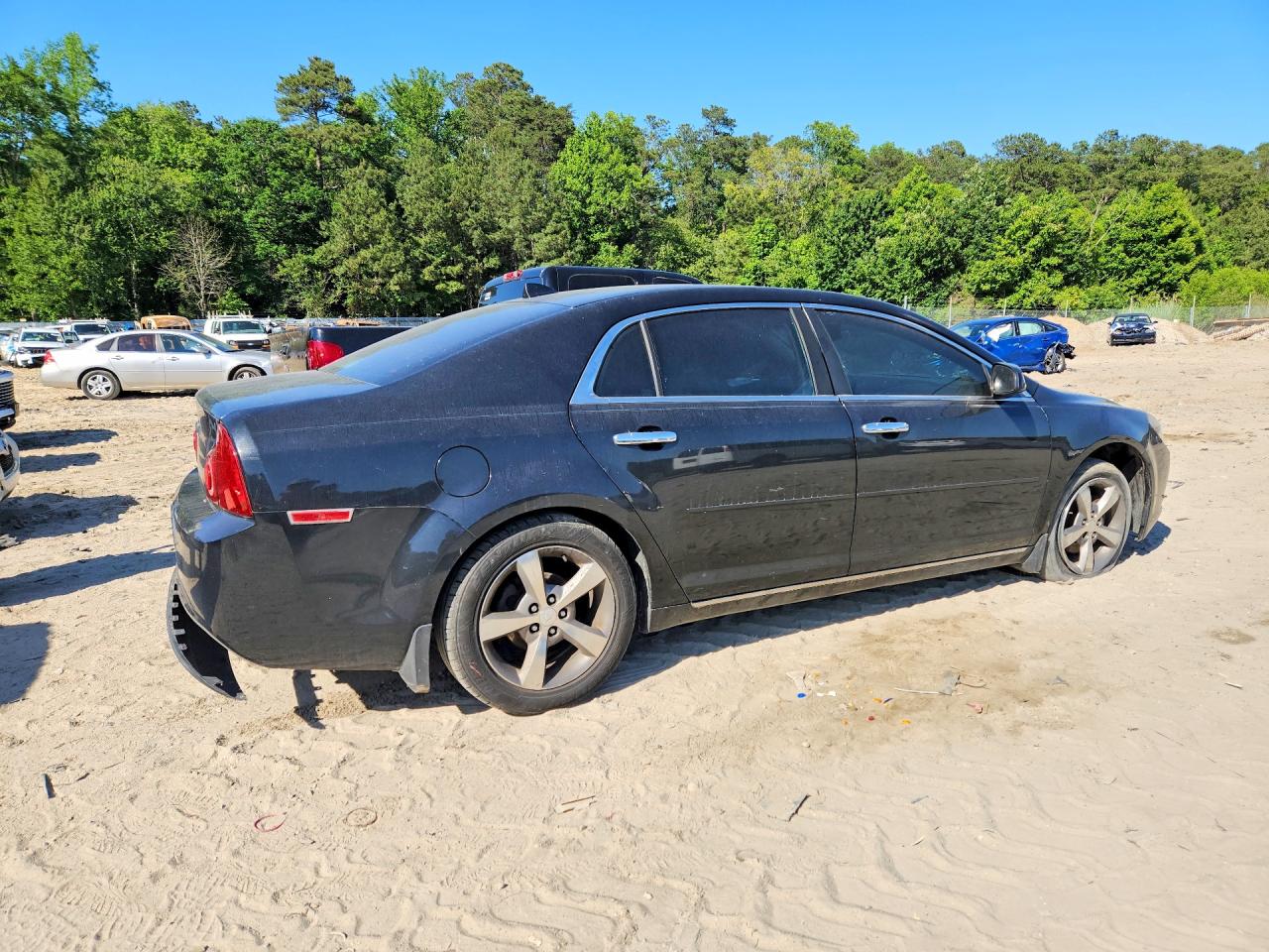 2012 Chevrolet Malibu 1lt Gray vin: 1G1ZC5E06CF211279