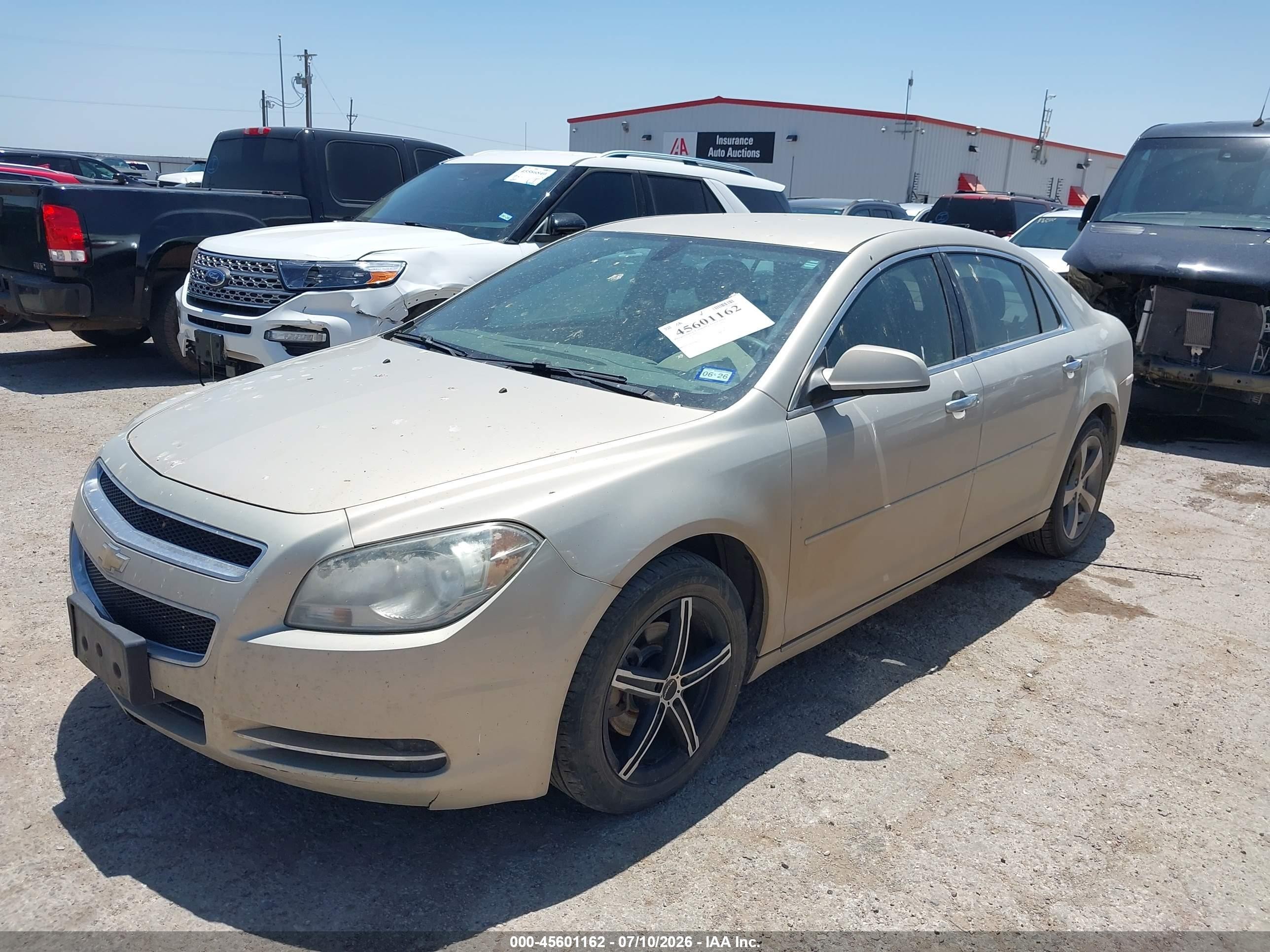2012 Chevrolet Malibu 1lt Желто-коричневый vin: 1G1ZC5E06CF214036