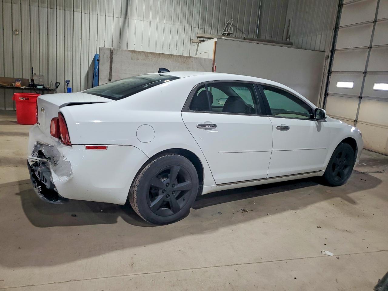 2012 Chevrolet Malibu 1lt White vin: 1G1ZC5E06CF250812