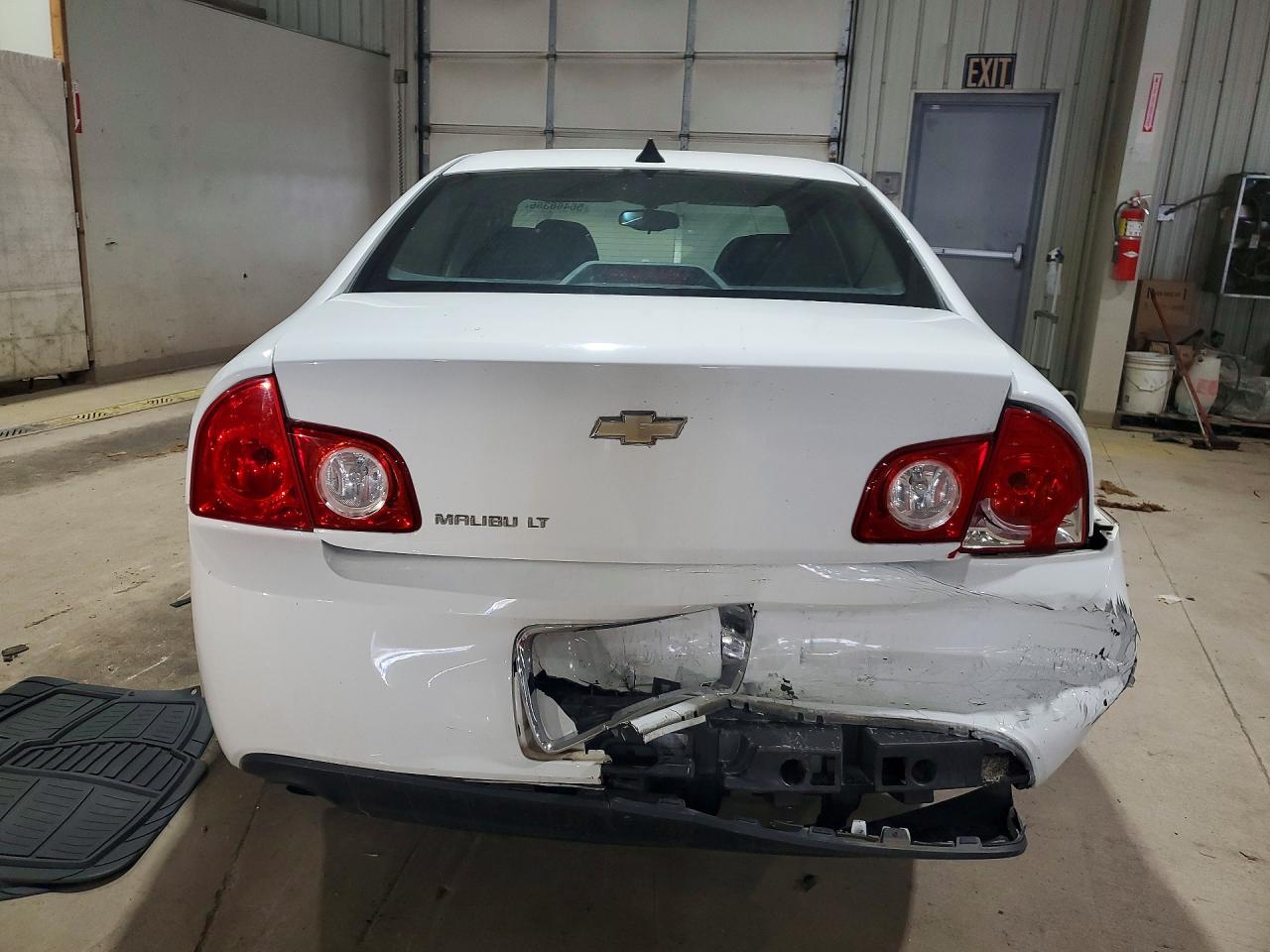 2012 Chevrolet Malibu 1lt White vin: 1G1ZC5E06CF250812