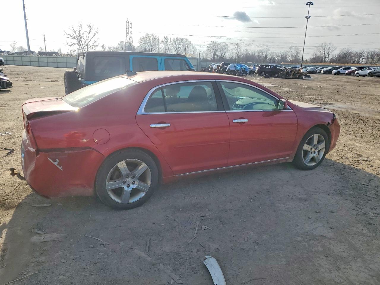 2012 Chevrolet Malibu 1lt Красный vin: 1G1ZC5E06CF253869