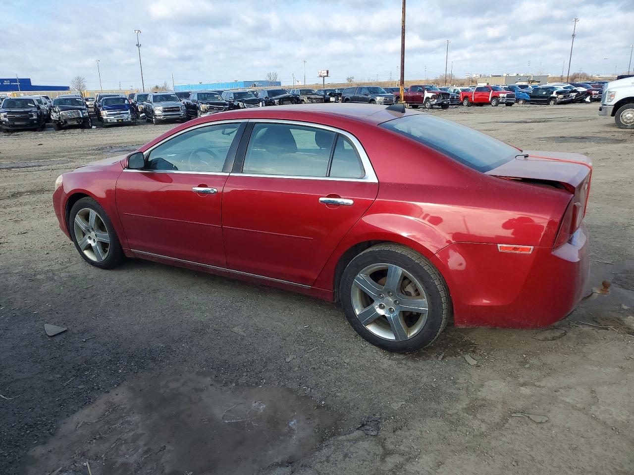 2012 Chevrolet Malibu 1lt Красный vin: 1G1ZC5E06CF253869