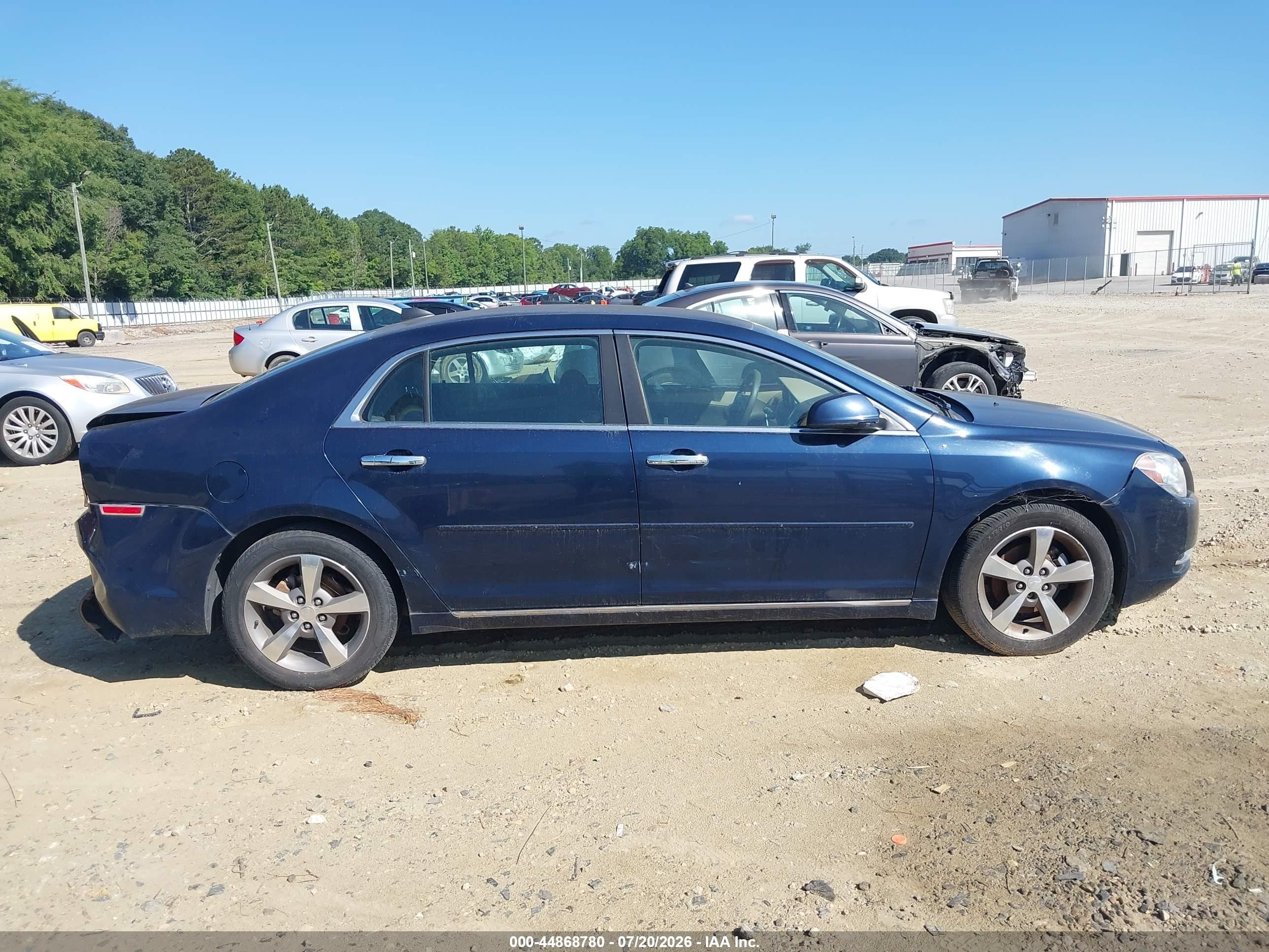 2012 Chevrolet Malibu 1lt Blue vin: 1G1ZC5E06CF261115