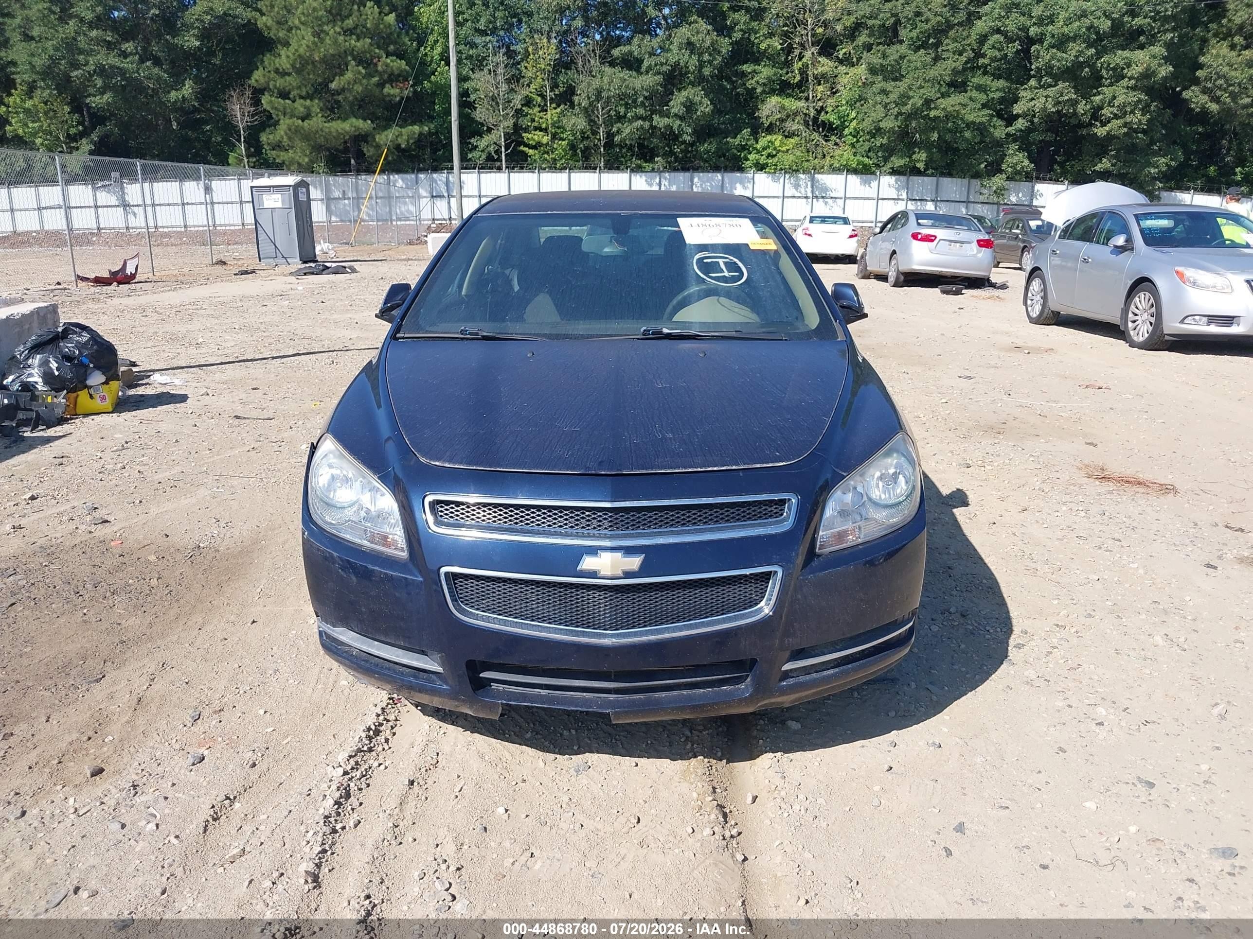 2012 Chevrolet Malibu 1lt Blue vin: 1G1ZC5E06CF261115