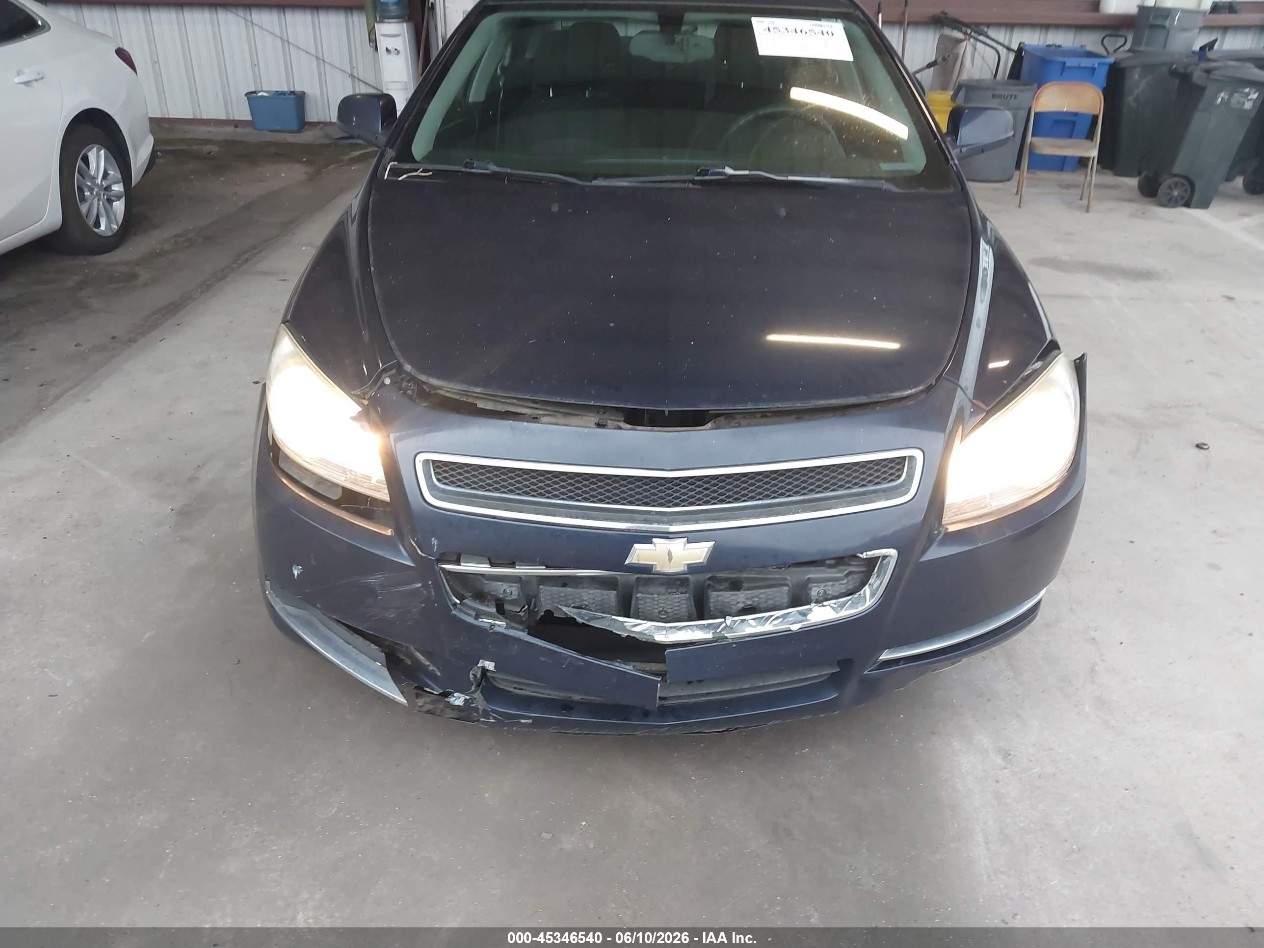 2012 Chevrolet Malibu 1lt Blue vin: 1G1ZC5E06CF278934