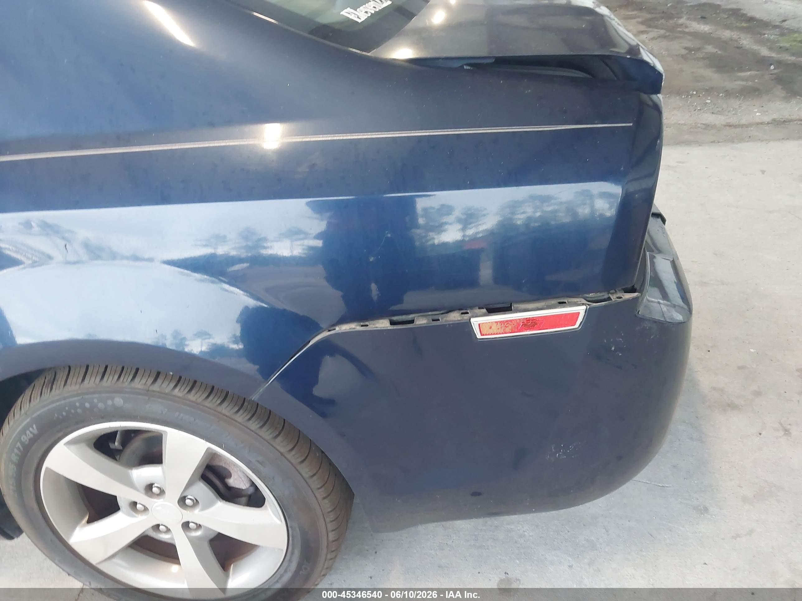 2012 Chevrolet Malibu 1lt Blue vin: 1G1ZC5E06CF278934