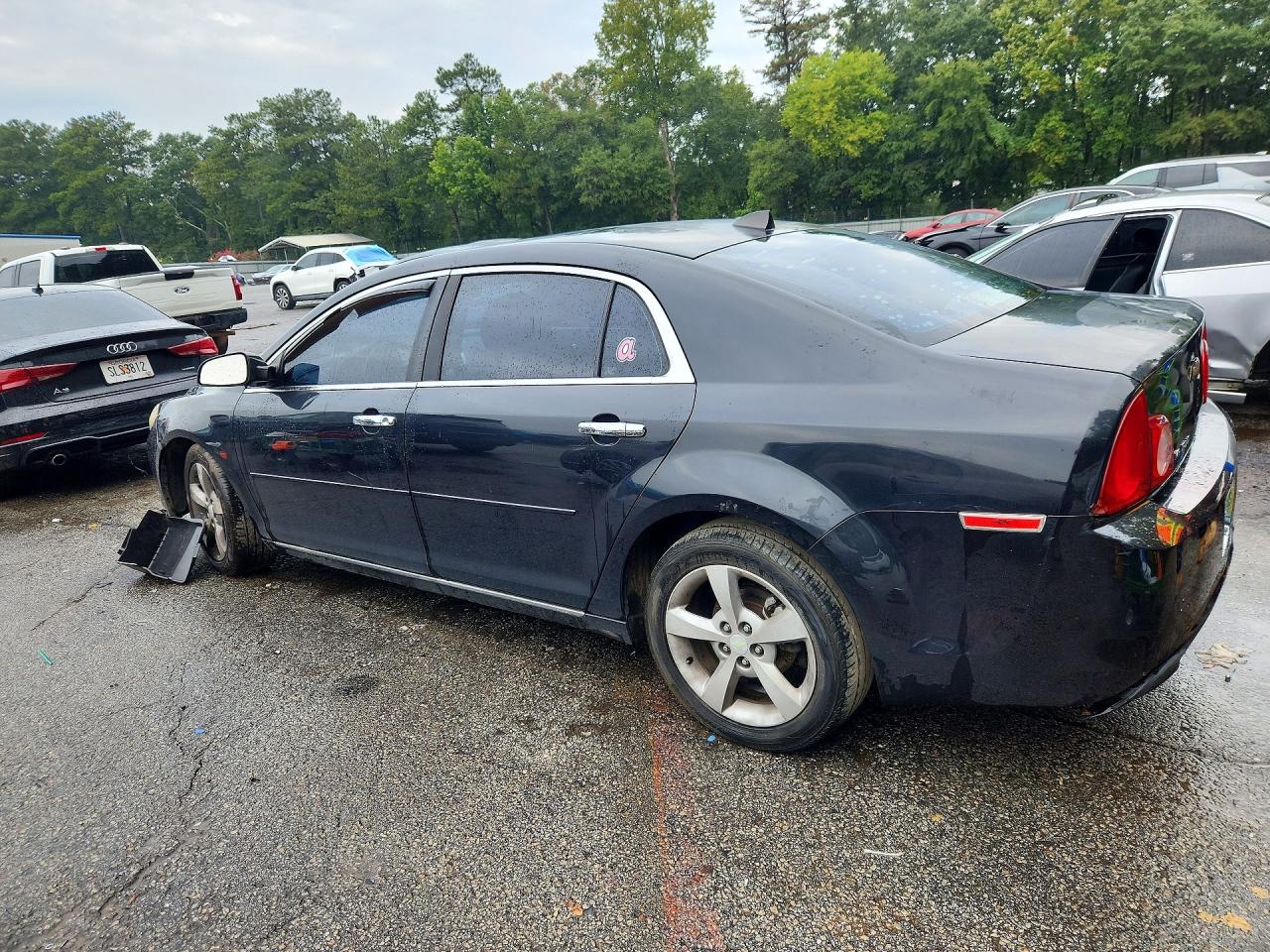 2012 Chevrolet Malibu 1lt Black vin: 1G1ZC5E06CF337643