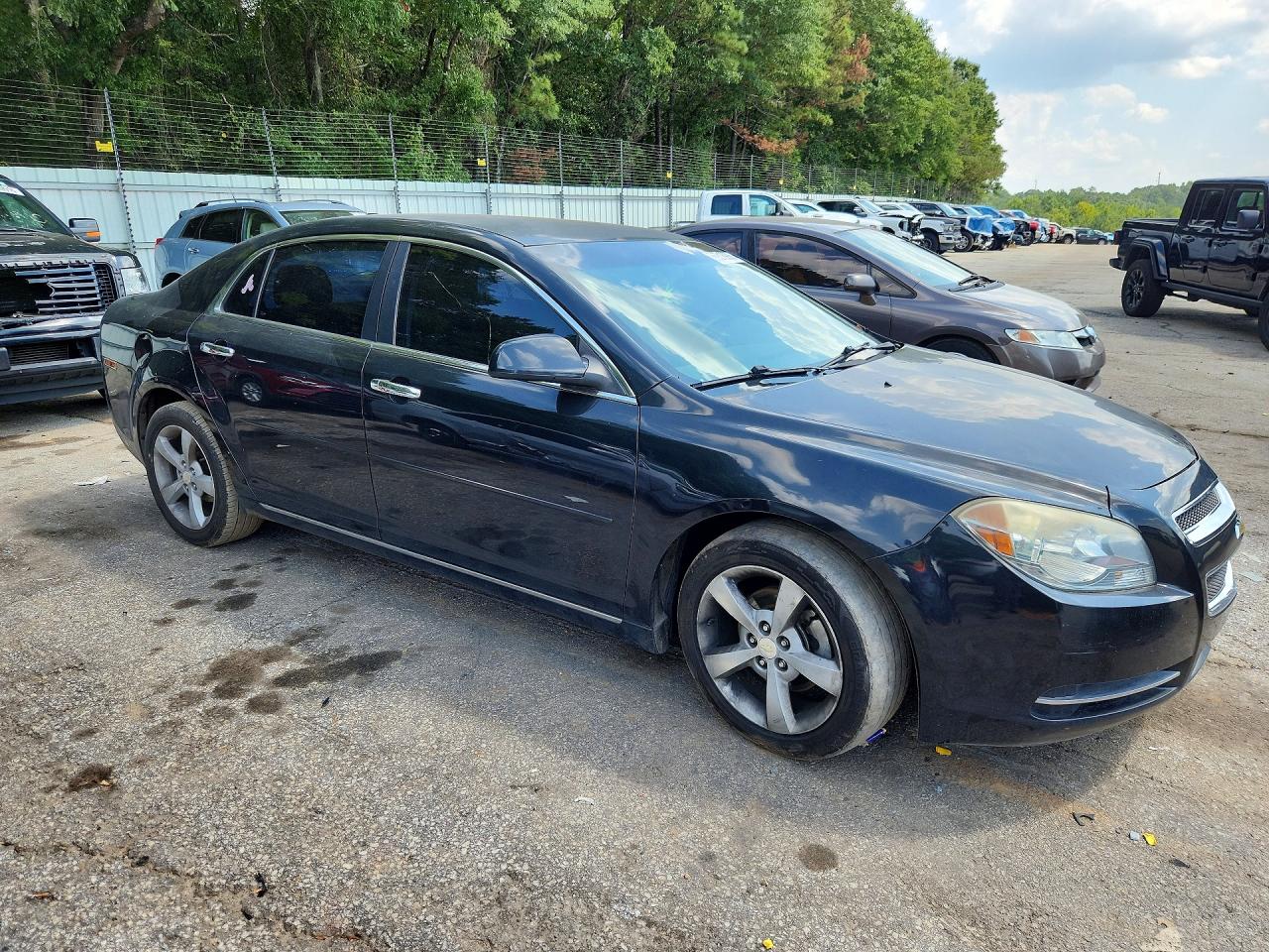 2012 Chevrolet Malibu 1lt Black vin: 1G1ZC5E06CF337643