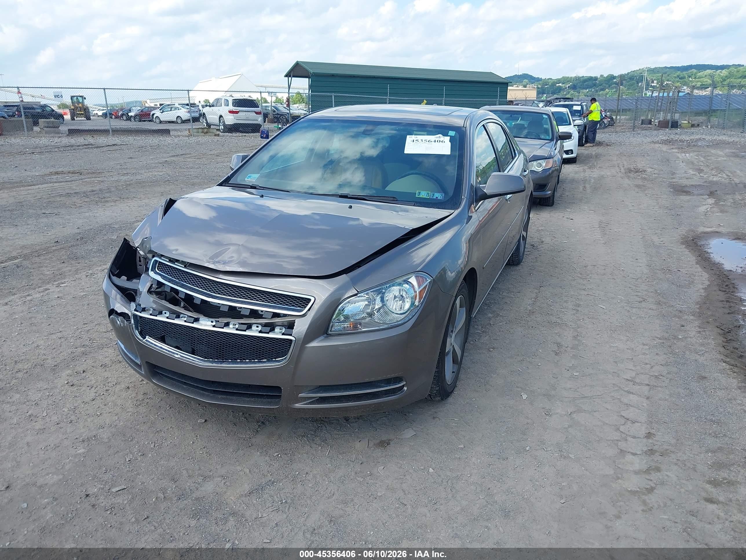 2012 Chevrolet Malibu 1lt Brown vin: 1G1ZC5E06CF337819
