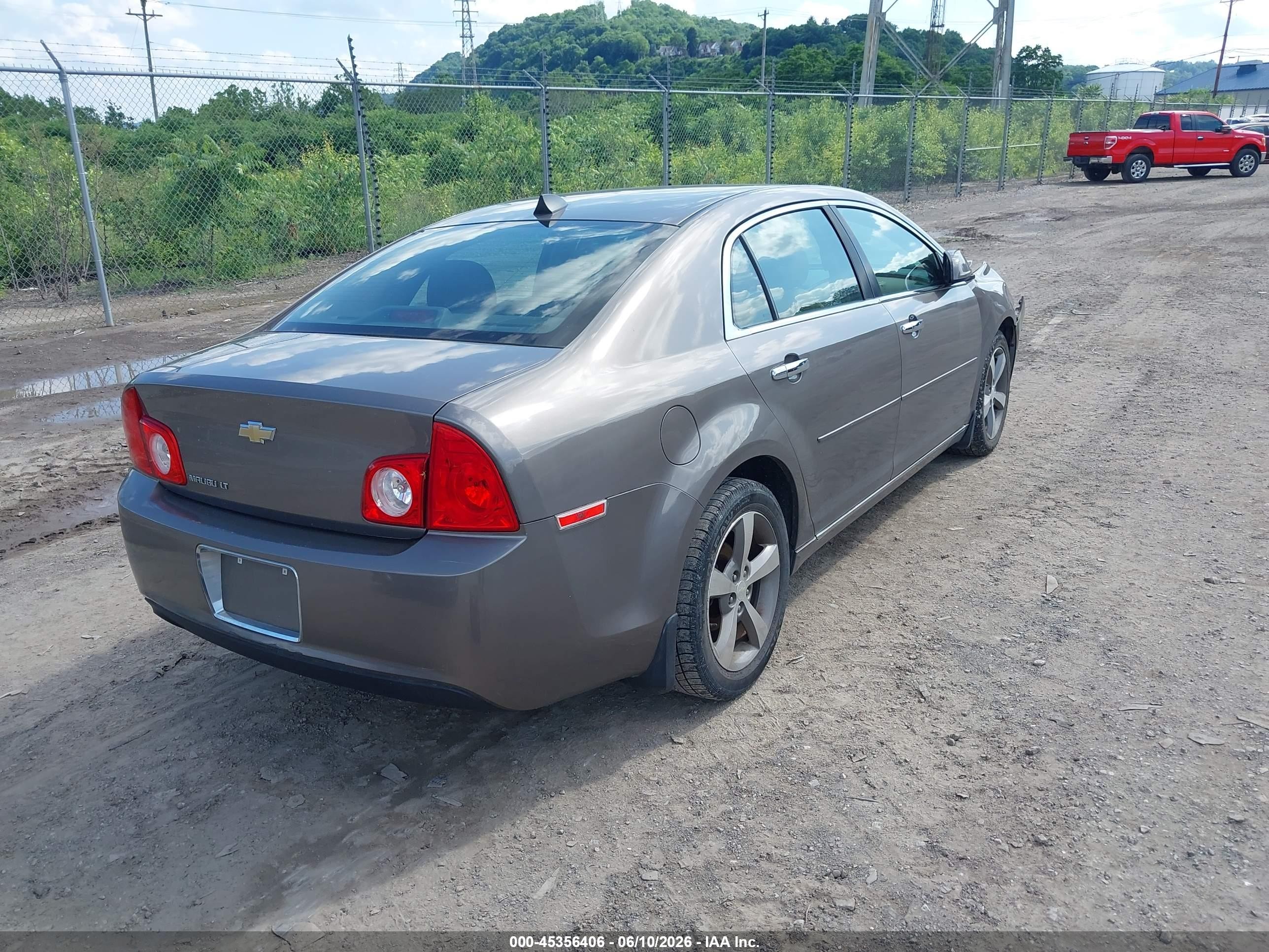 2012 Chevrolet Malibu 1lt Brown vin: 1G1ZC5E06CF337819