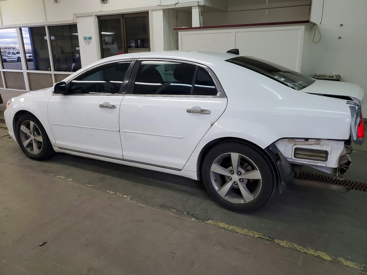2012 Chevrolet Malibu 1lt White vin: 1G1ZC5E06CF353230