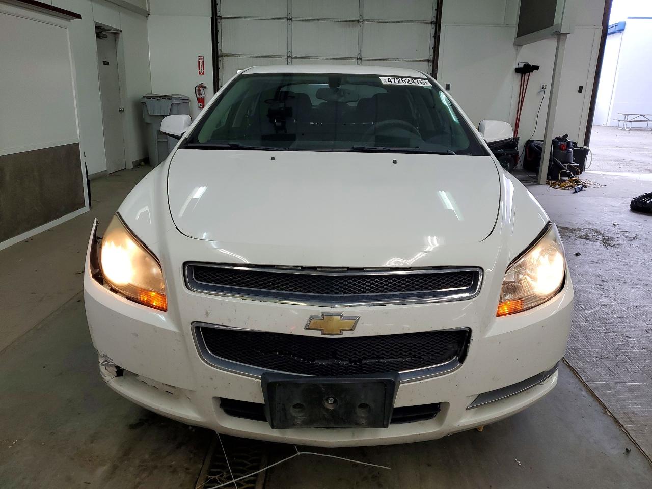2012 Chevrolet Malibu 1lt White vin: 1G1ZC5E06CF353230
