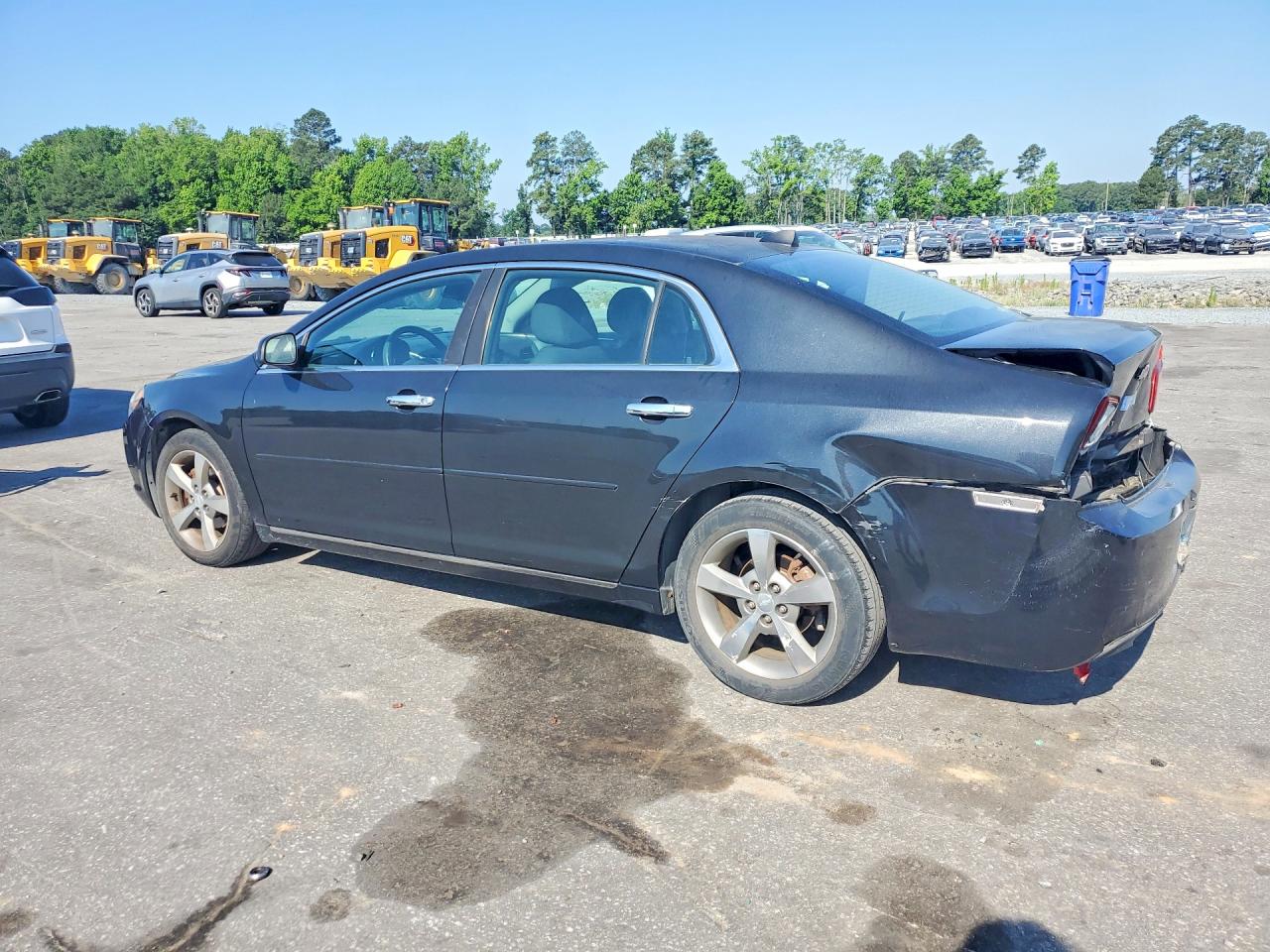 2012 Chevrolet Malibu Gray vin: 1G1ZC5E07CF184254