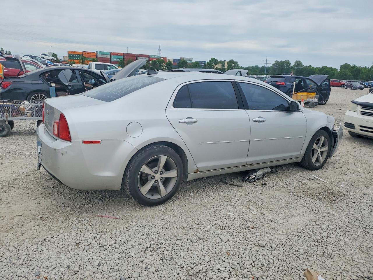 2012 Chevrolet Malibu 1lt Серебряный vin: 1G1ZC5E07CF198638