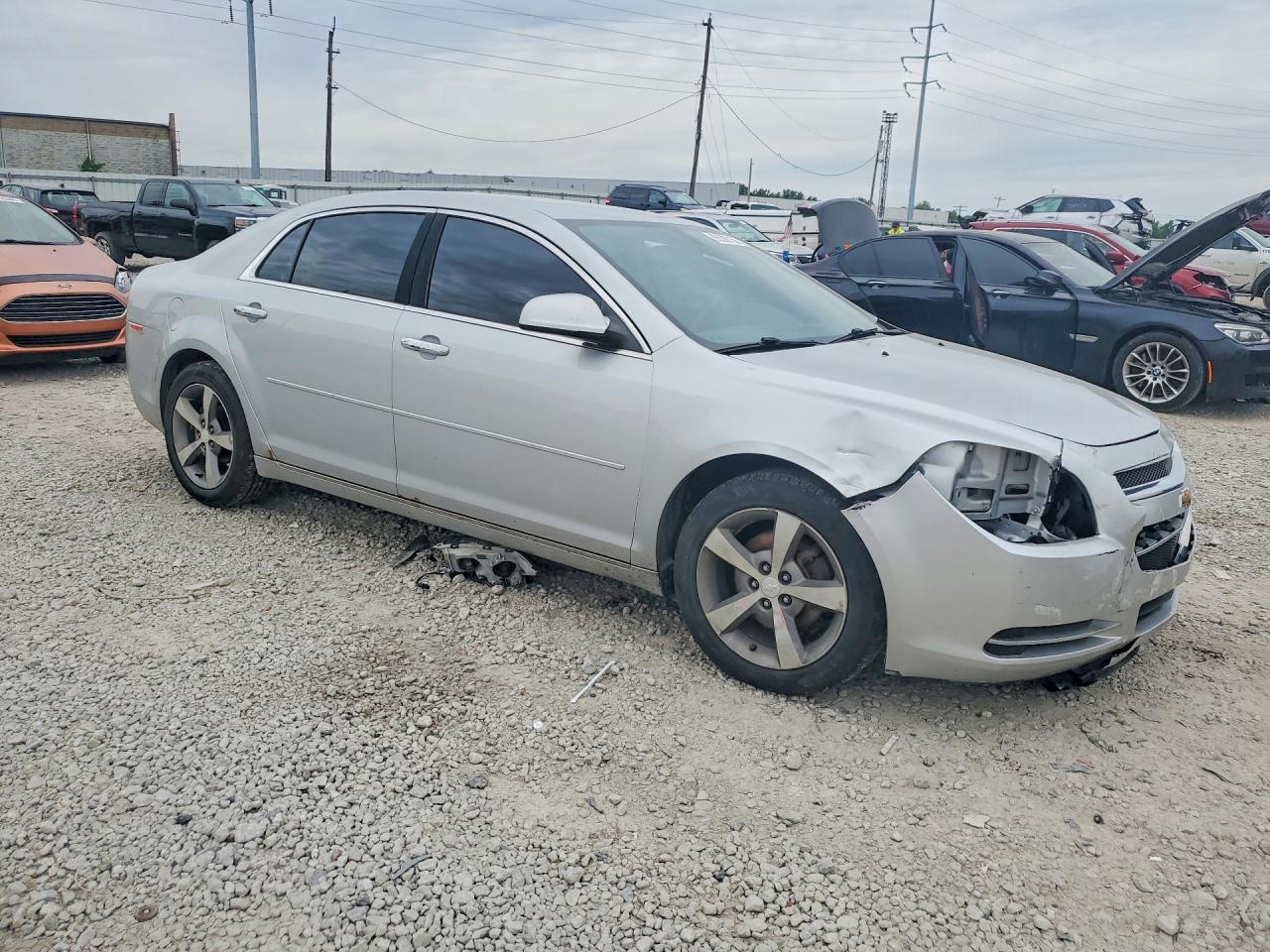 2012 Chevrolet Malibu 1lt Серебряный vin: 1G1ZC5E07CF198638