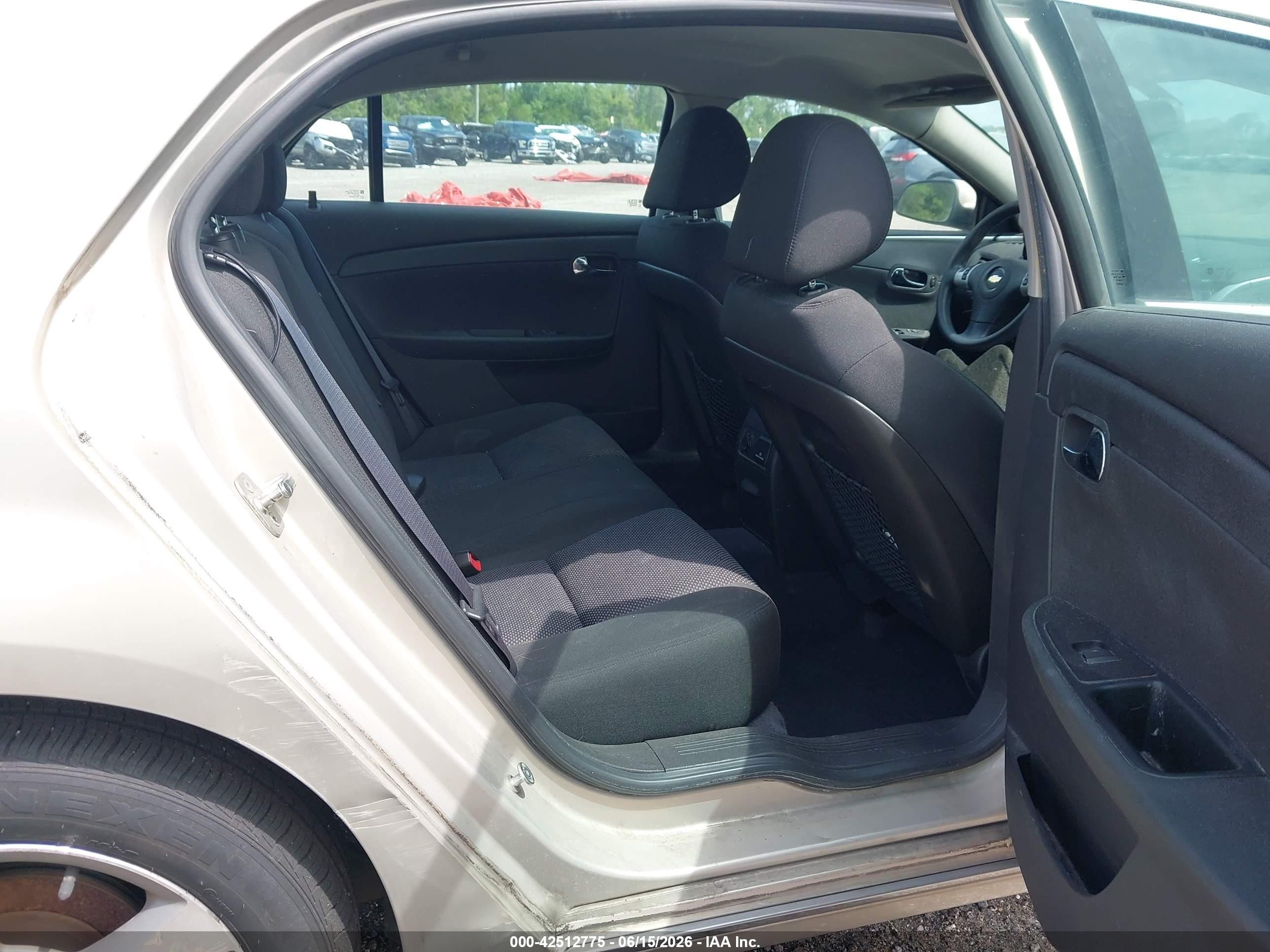 2012 Chevrolet Malibu 1lt Champagne vin: 1G1ZC5E07CF234148