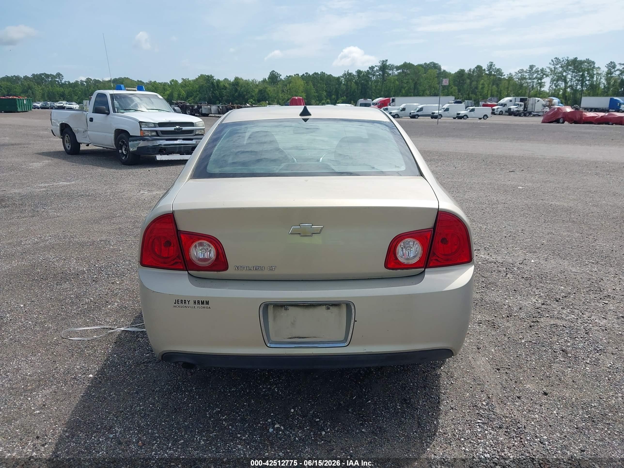 2012 Chevrolet Malibu 1lt Champagne vin: 1G1ZC5E07CF234148