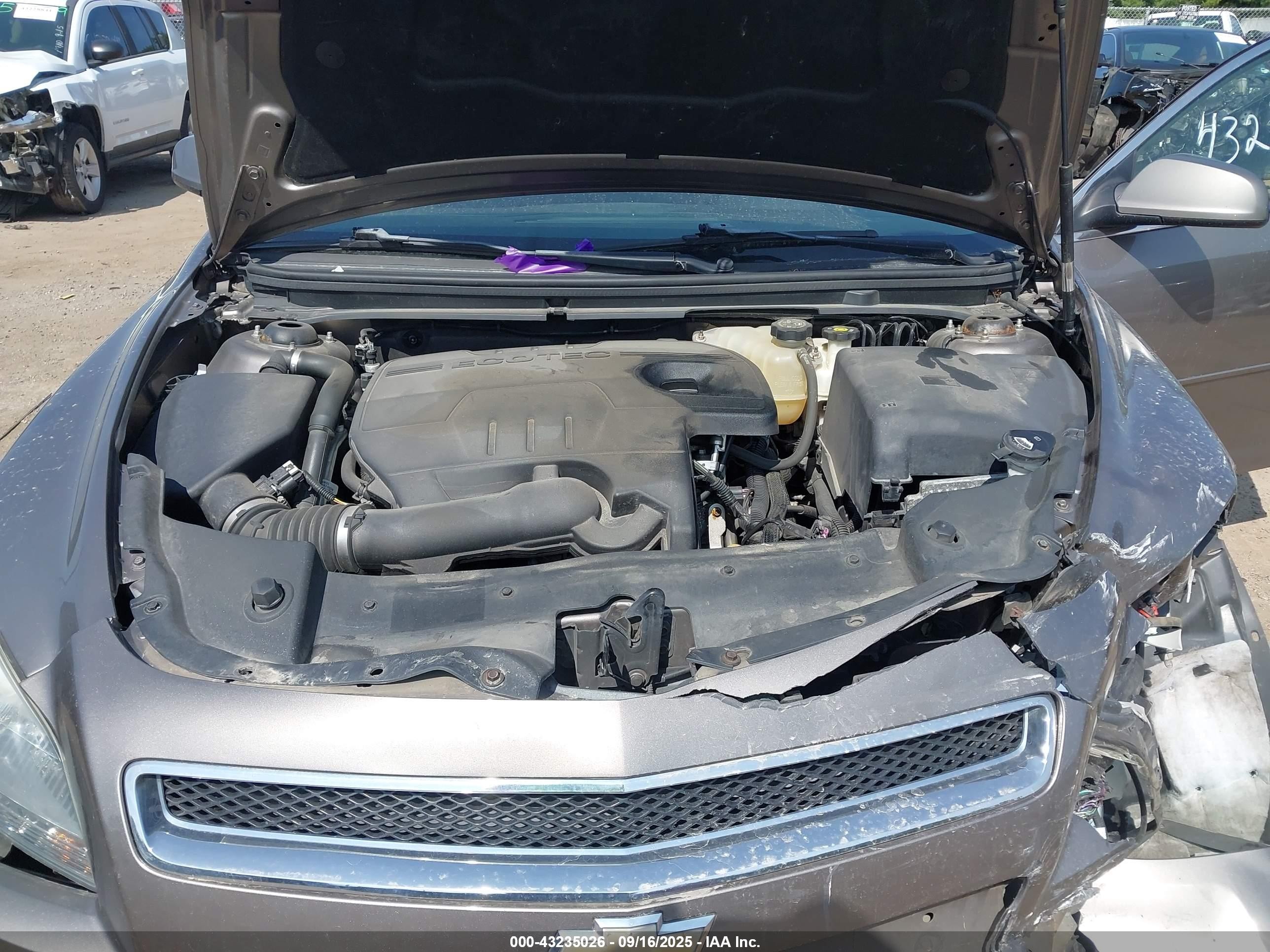 2012 Chevrolet Malibu 1lt Tan vin: 1G1ZC5E07CF255355