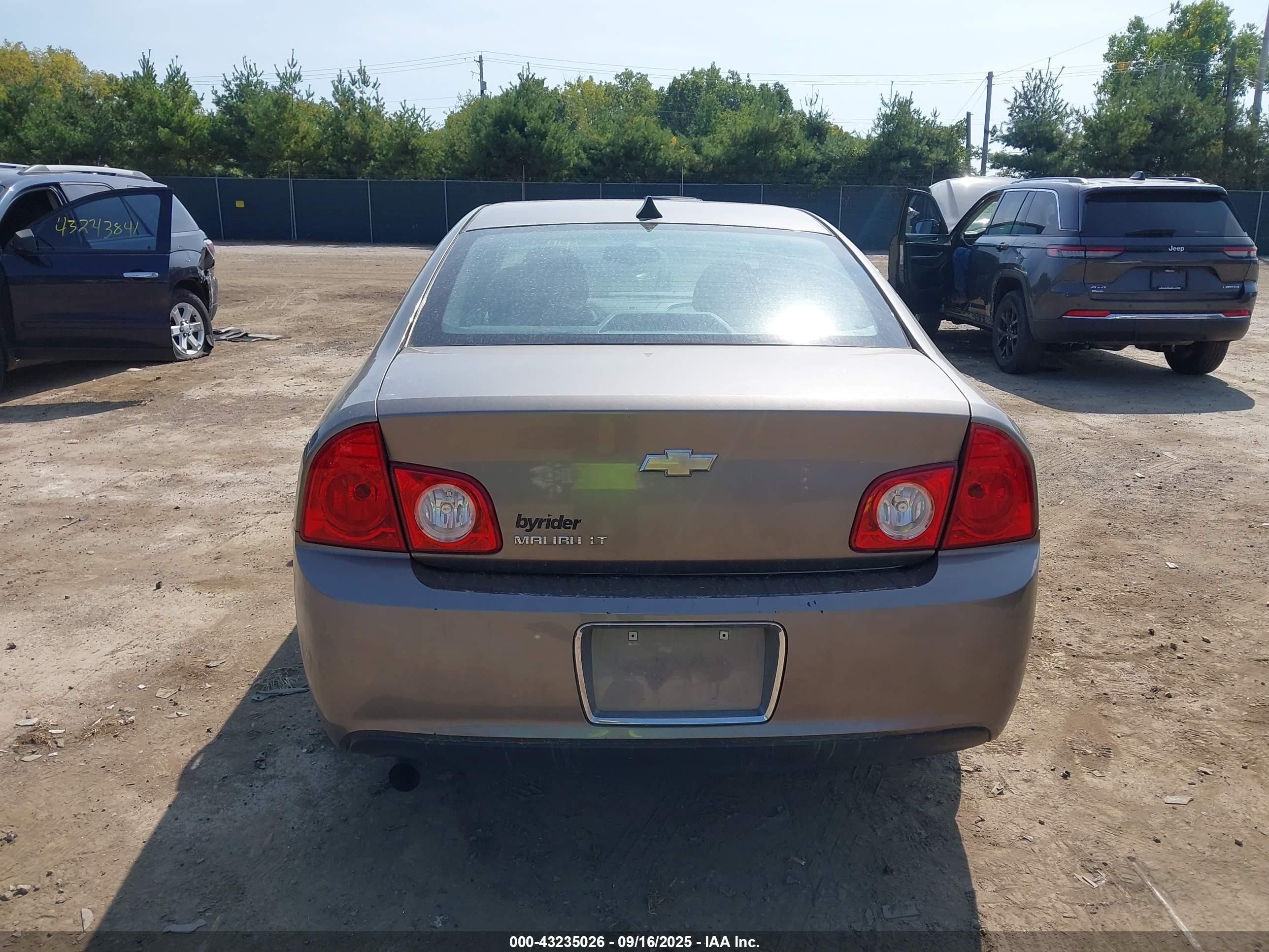 2012 Chevrolet Malibu 1lt Tan vin: 1G1ZC5E07CF255355