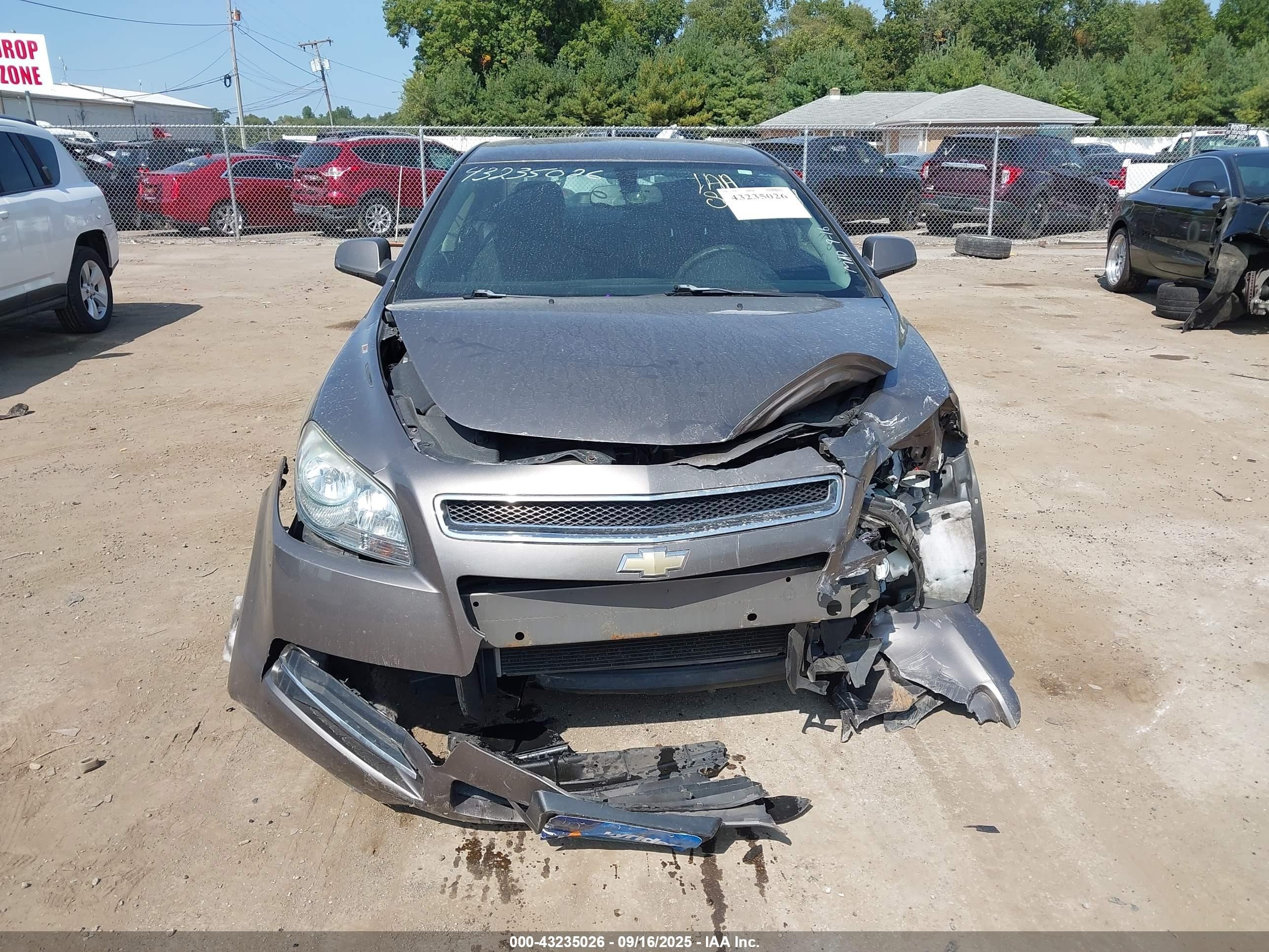 2012 Chevrolet Malibu 1lt Tan vin: 1G1ZC5E07CF255355