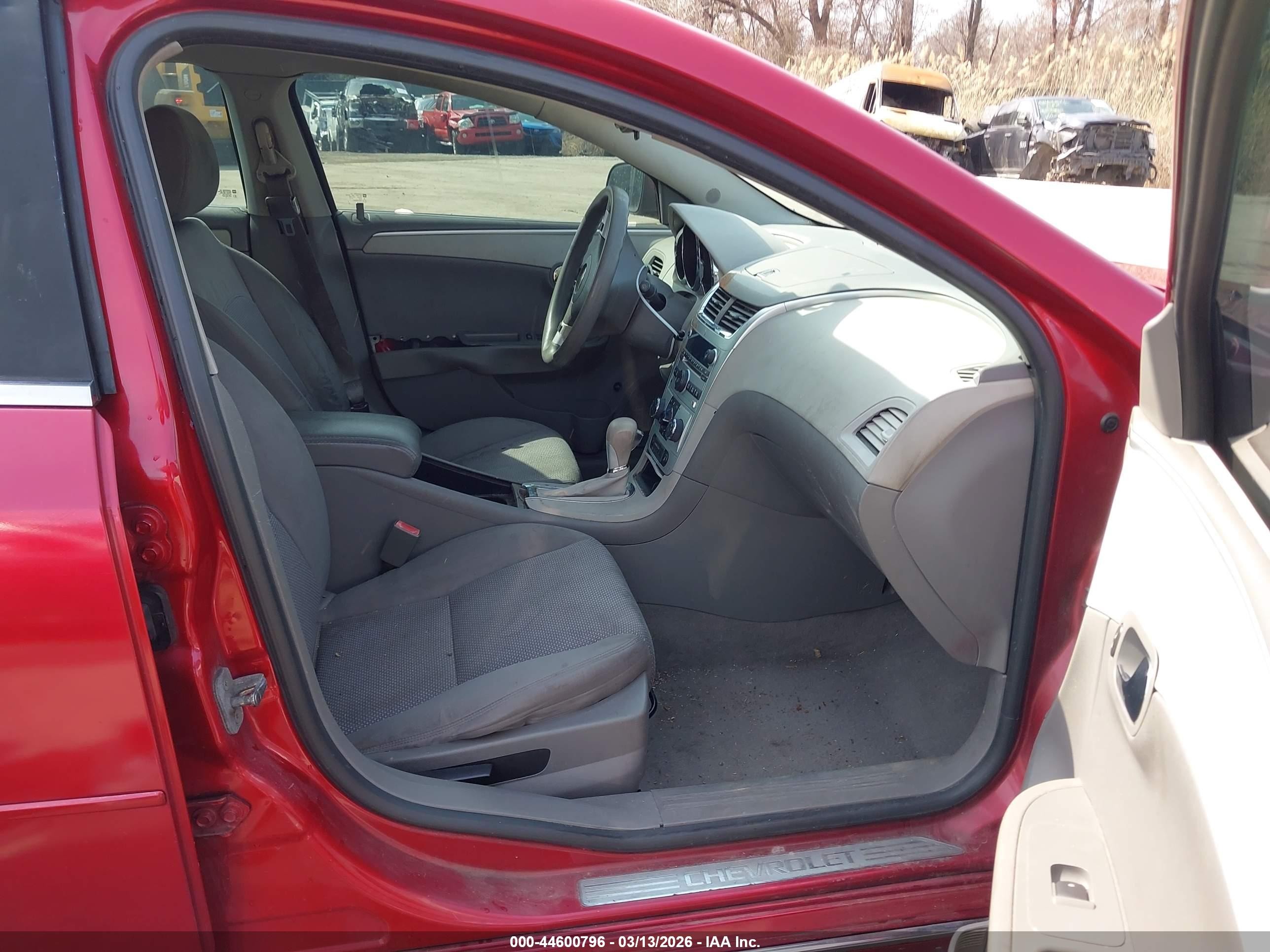 2012 Chevrolet Malibu 1lt Red vin: 1G1ZC5E07CF280479