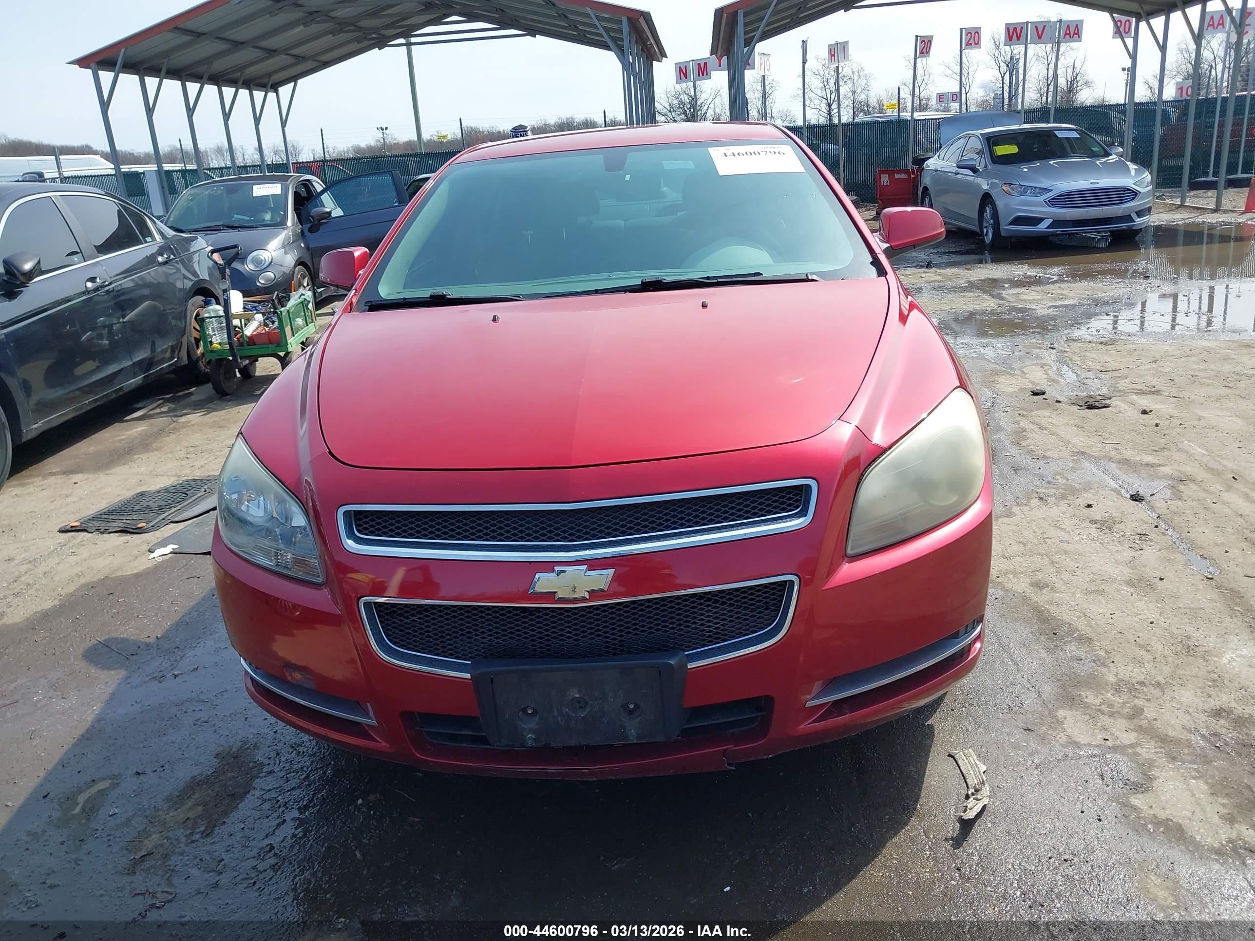 2012 Chevrolet Malibu 1lt Red vin: 1G1ZC5E07CF280479