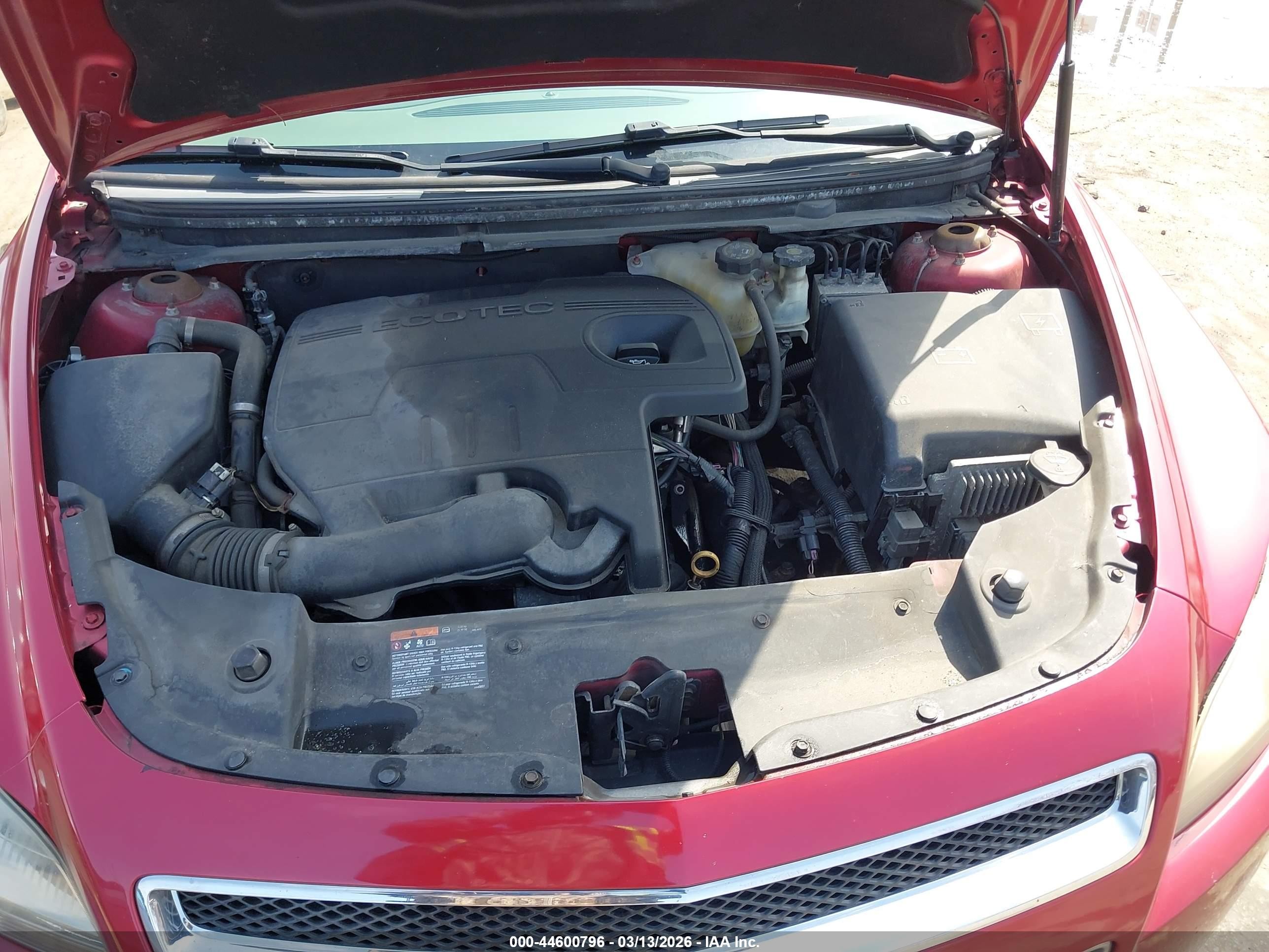 2012 Chevrolet Malibu 1lt Red vin: 1G1ZC5E07CF280479