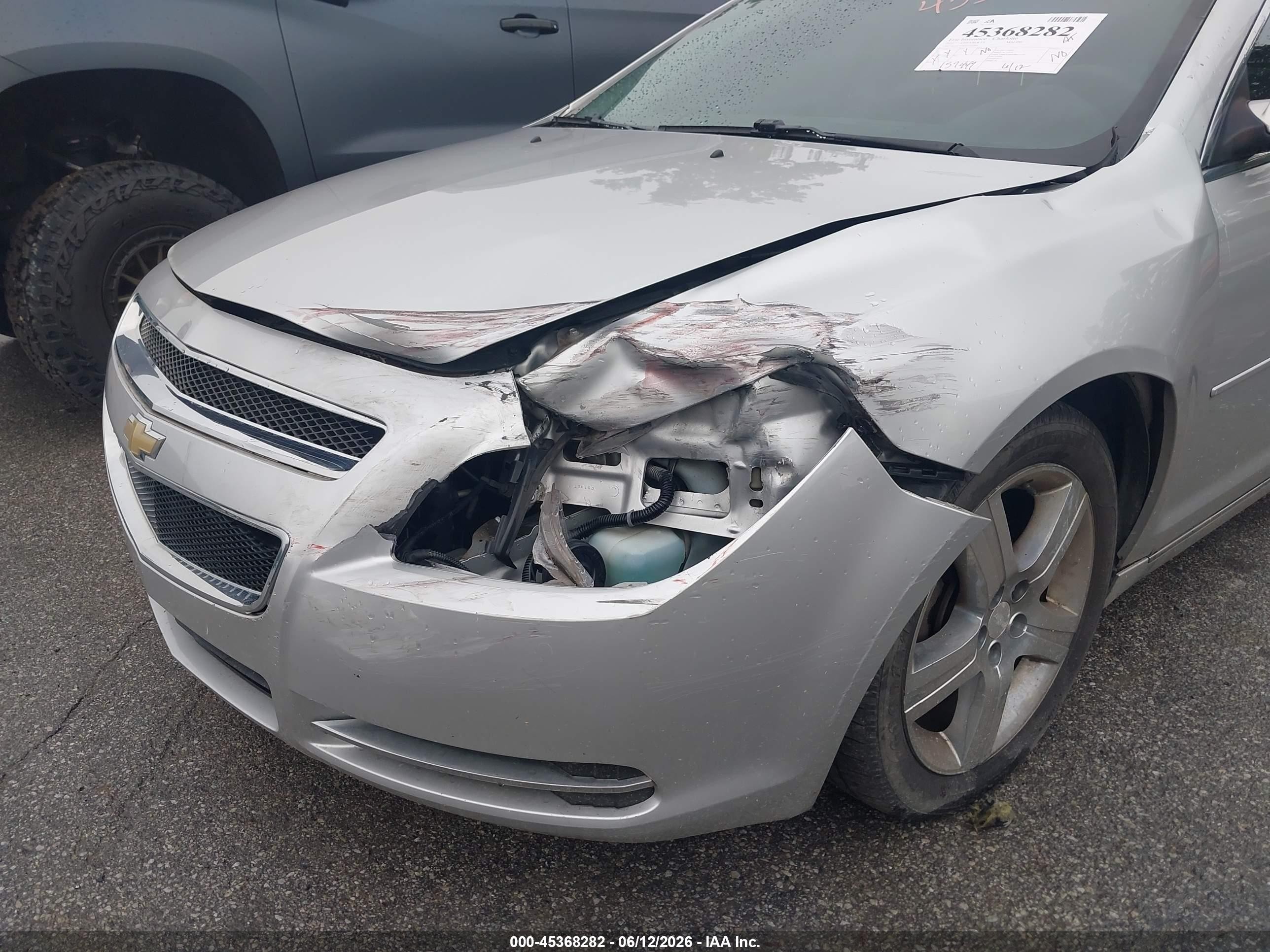 2012 Chevrolet Malibu 1lt Silver vin: 1G1ZC5E07CF292602