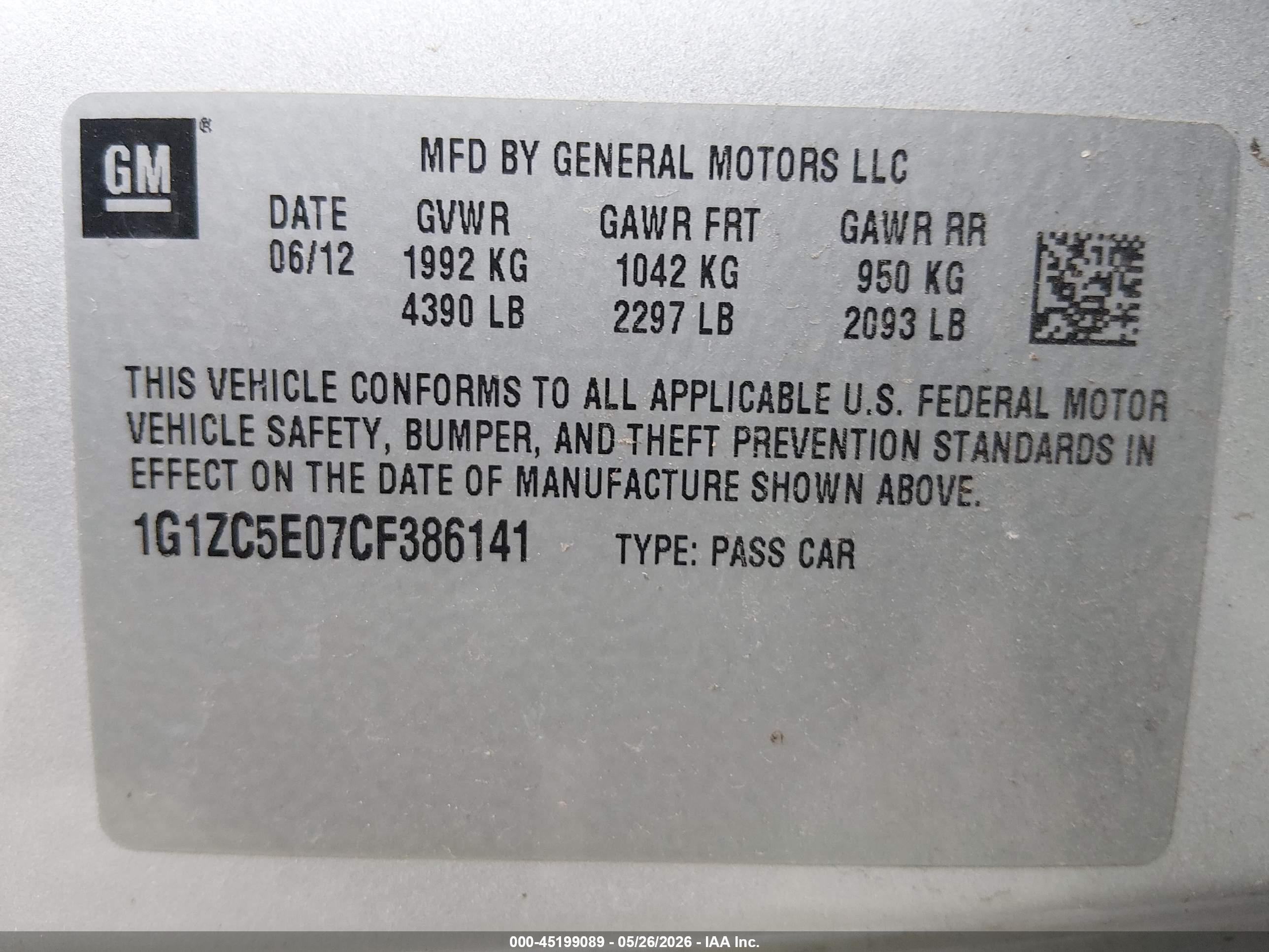 2012 Chevrolet Malibu 1lt Silver vin: 1G1ZC5E07CF386141