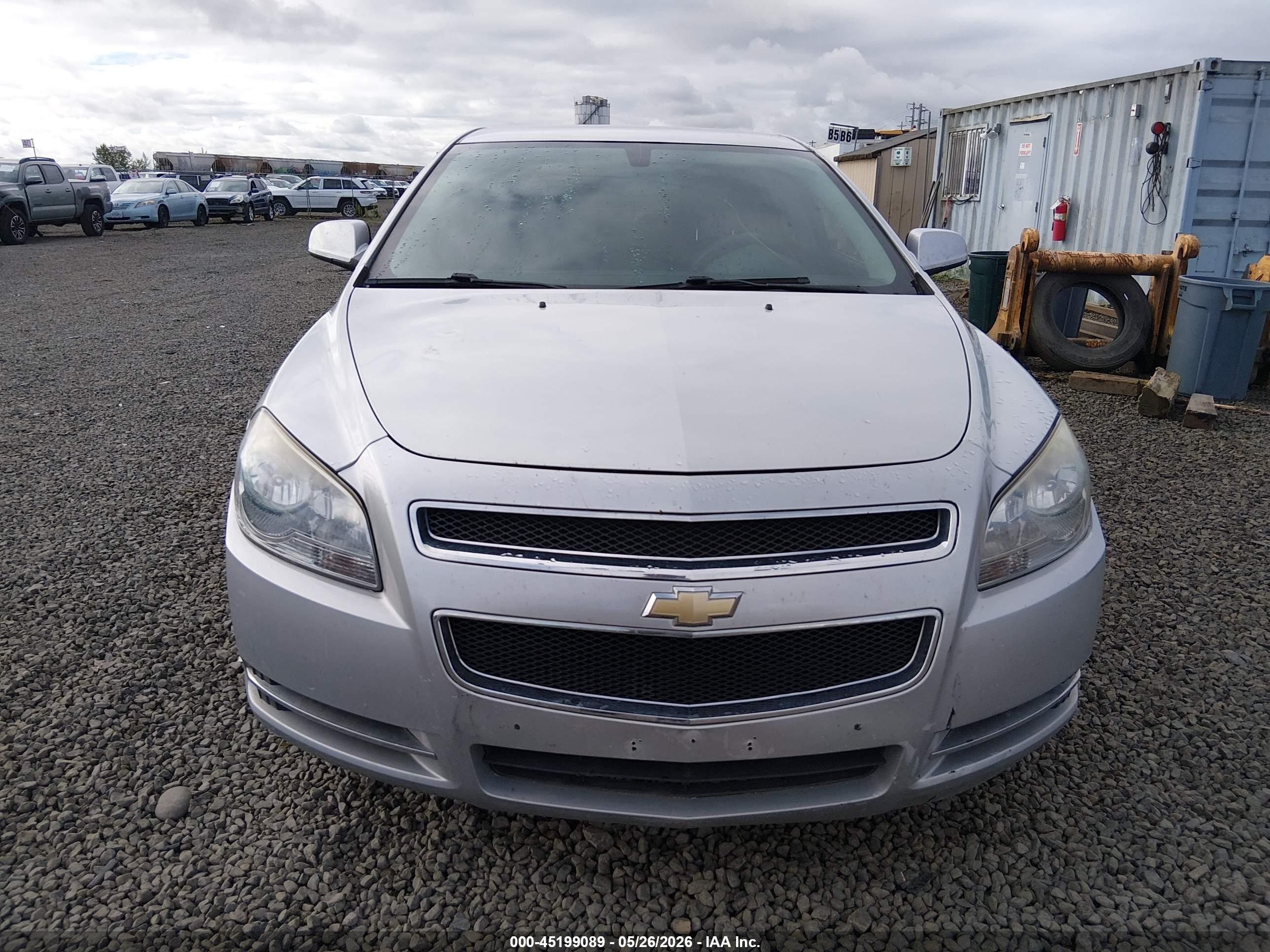 2012 Chevrolet Malibu 1lt Silver vin: 1G1ZC5E07CF386141