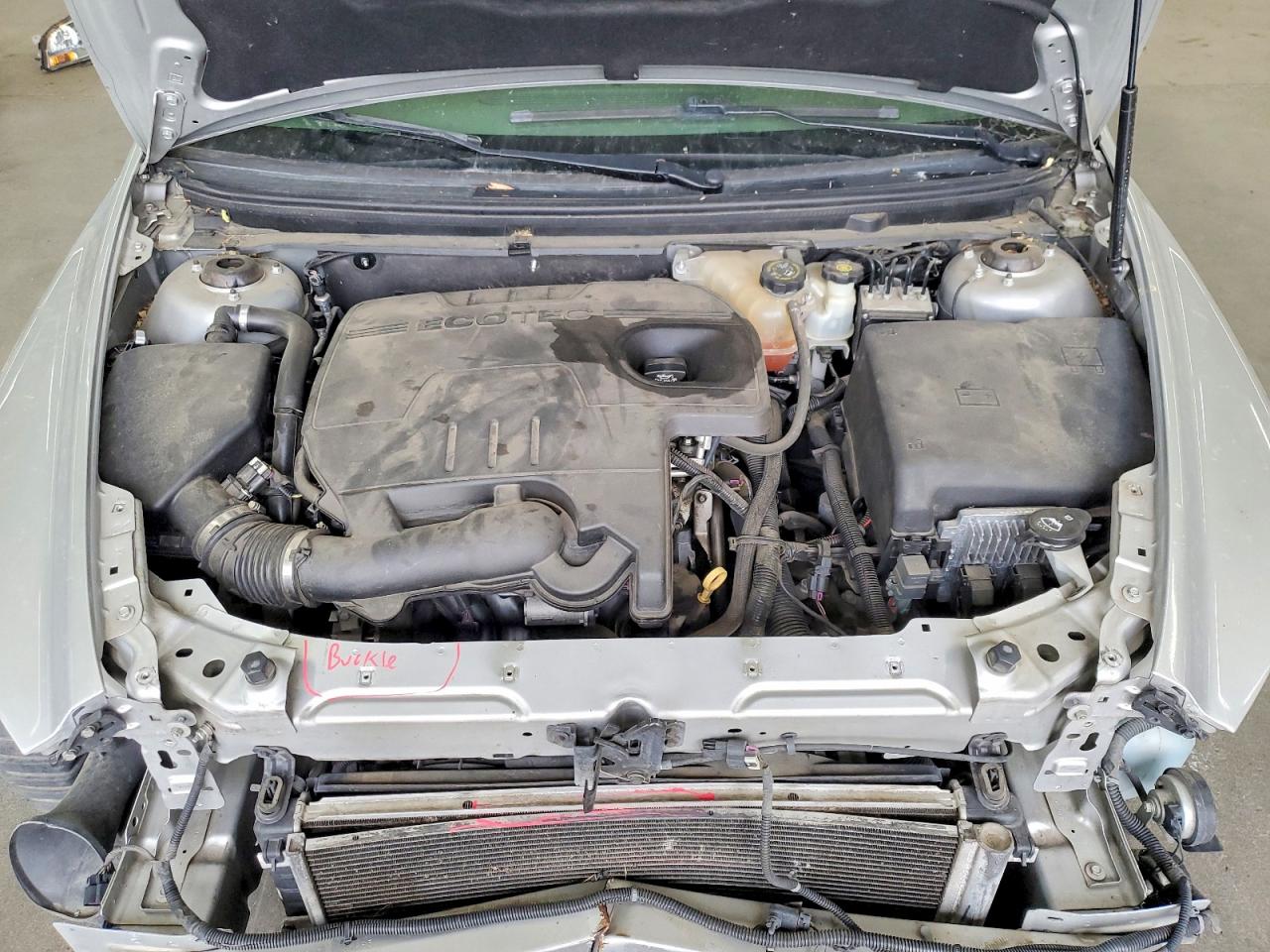 2012 Chevrolet Malibu 1lt Серебряный vin: 1G1ZC5E07CF392991