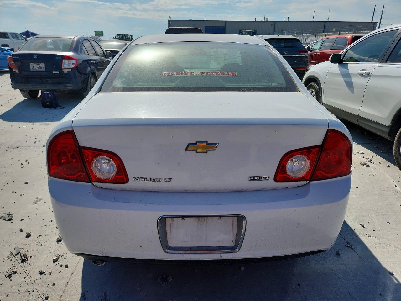 2010 Chevrolet Malibu 1lt White vin: 1G1ZC5E08AF200202