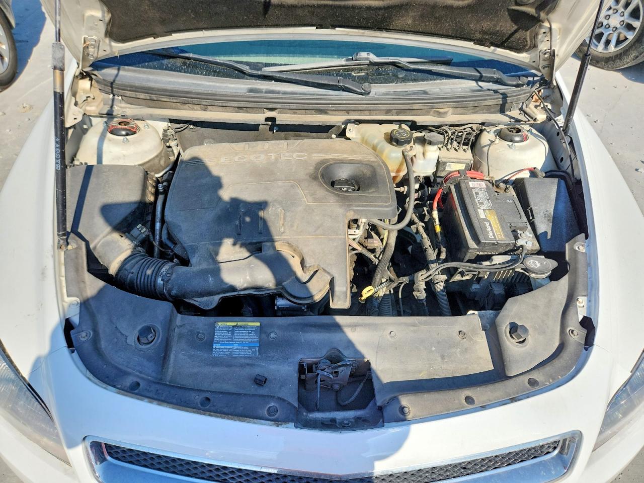 2010 Chevrolet Malibu 1lt White vin: 1G1ZC5E08AF200202