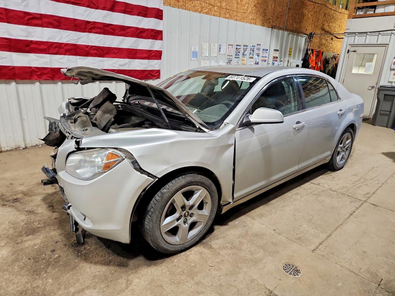 2010 Chevrolet Malibu 1lt Silver vin: 1G1ZC5E08AF229036