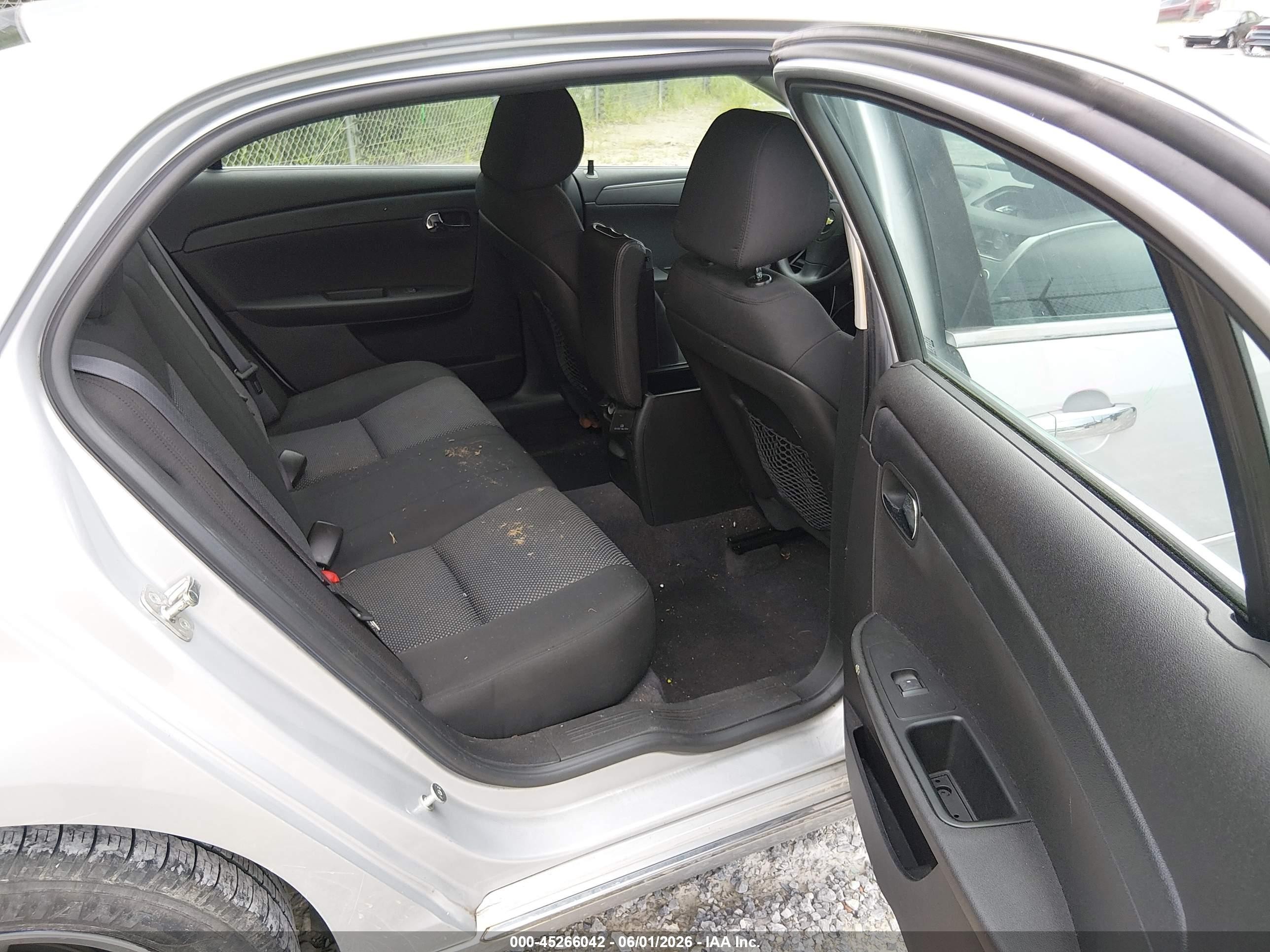 2012 Chevrolet Malibu 1lt Silver vin: 1G1ZC5E08CF101981