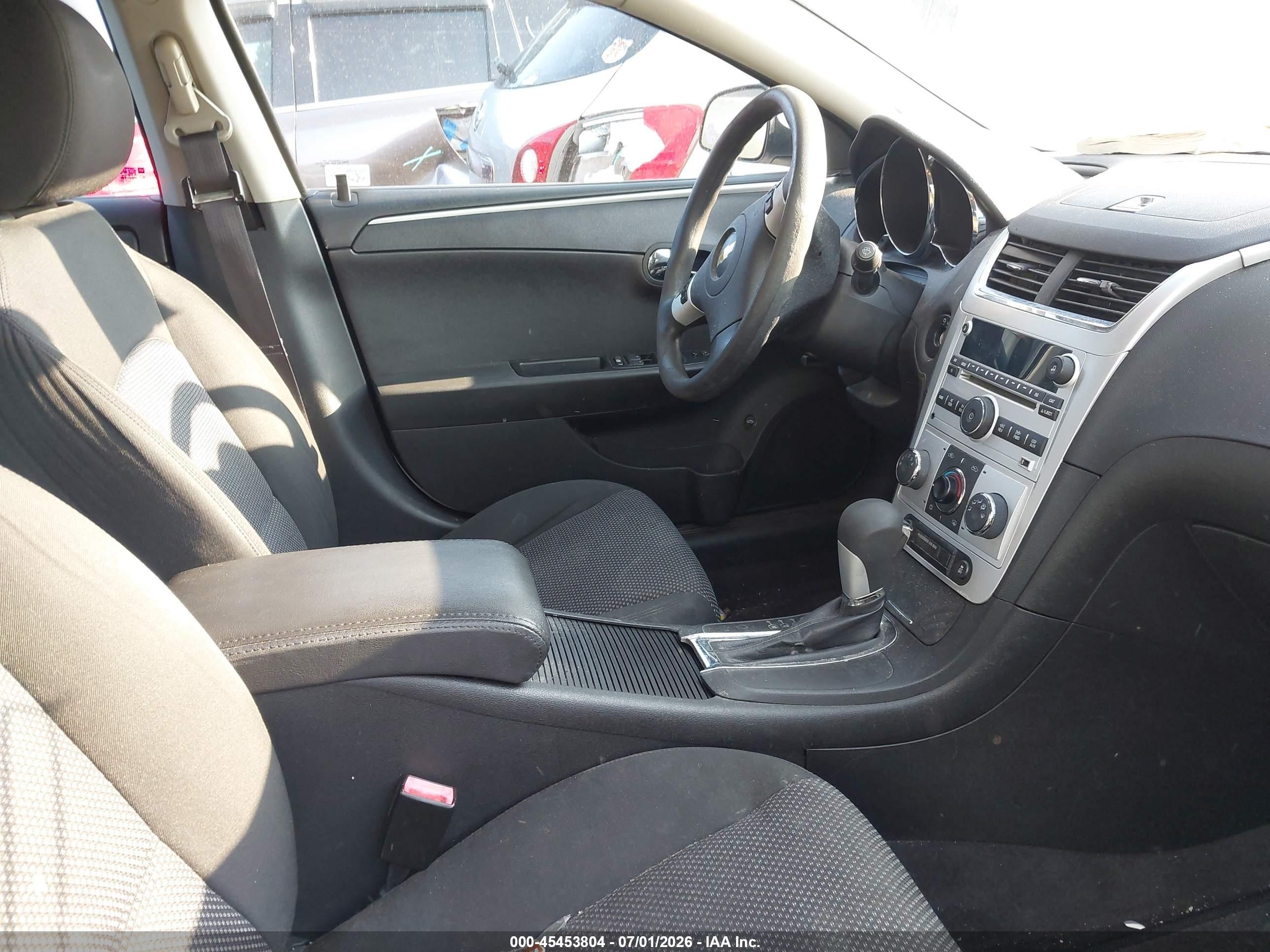 2012 Chevrolet Malibu 1lt White vin: 1G1ZC5E08CF155409